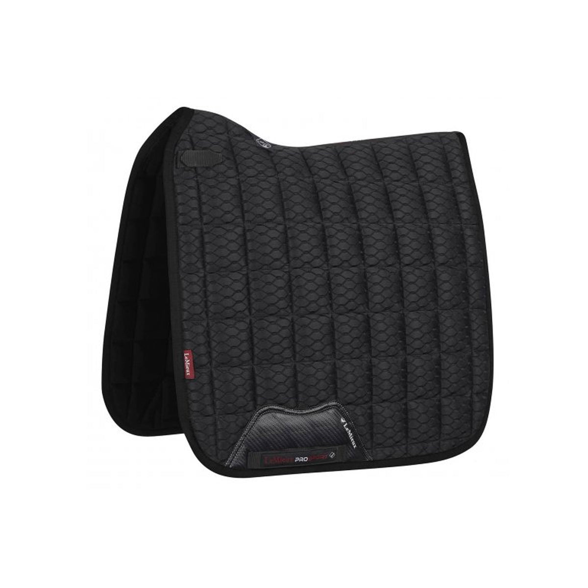 Lemieux Sottosella da Dressage Carbon Mesh Air Square Large nero