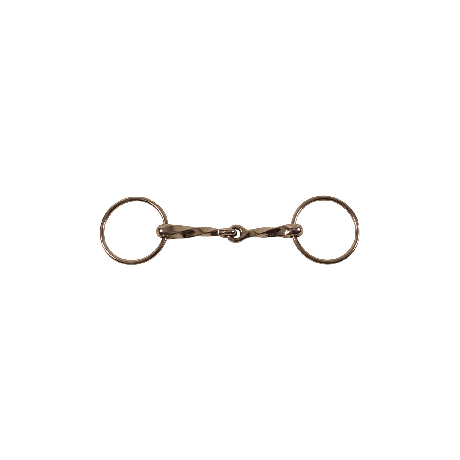 Umbria Equitazione Filetto Anelli Torciglione Inox