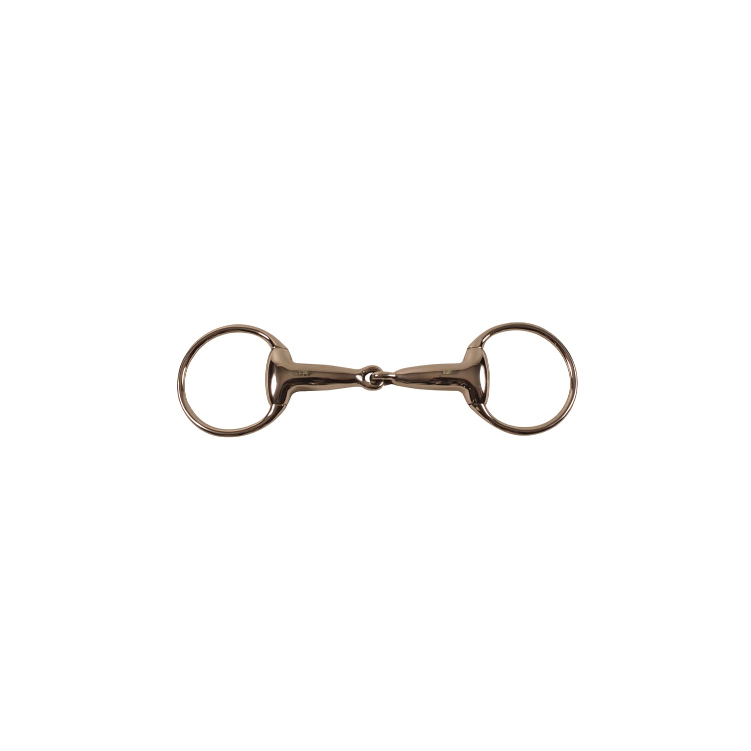 Umbria Equitazione Filetto Oliva Vuoto Inox