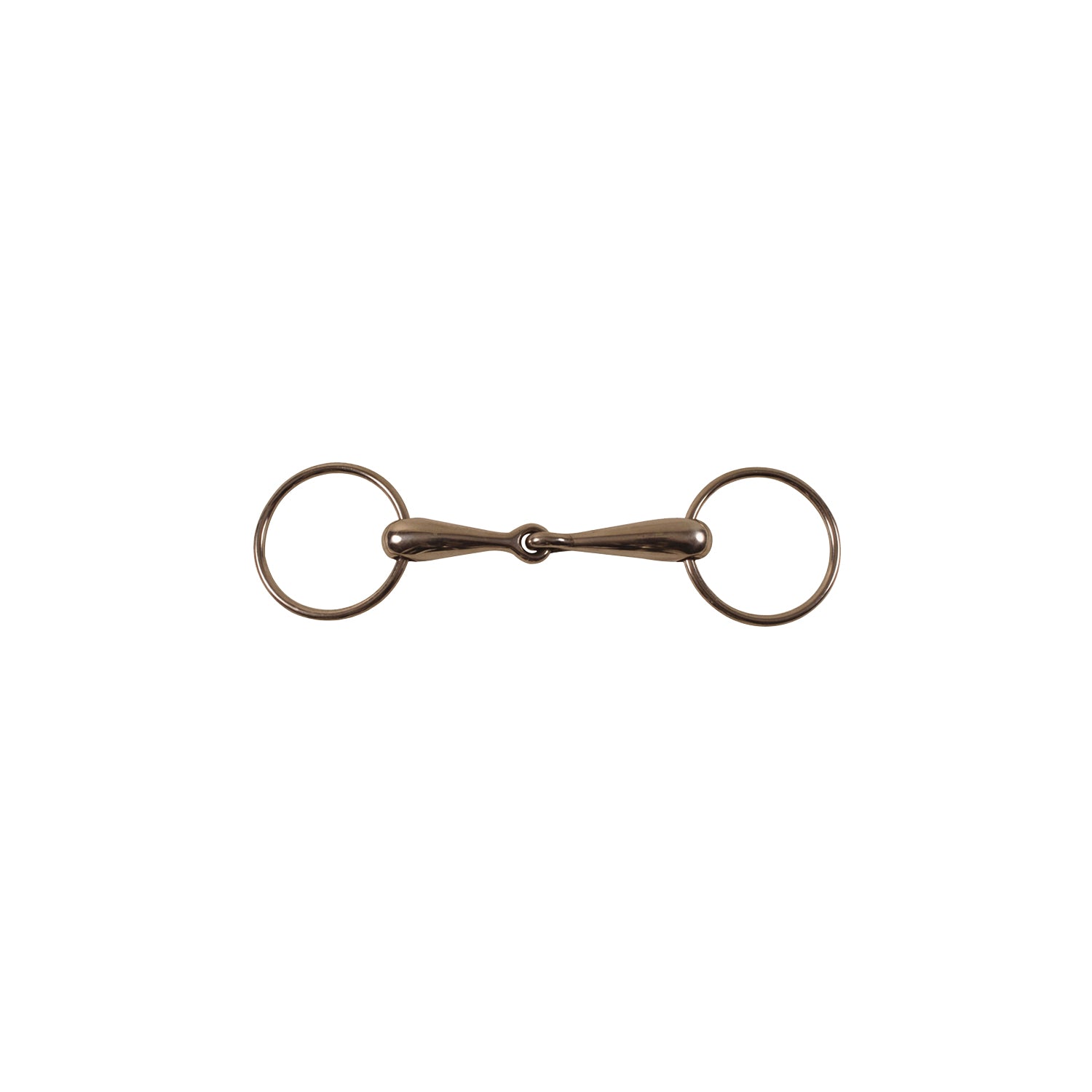 Umbria Equitazione Filetto Anelli Pieno Inox