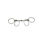 Umbria Equitazione Filetto Scourier Twisted Doppio Anello