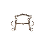Umbria Equitazione Pelham Pieno Inox Aste Corte