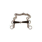 Umbria Equitazione Pelham Inox Aste Corte Ricoperto Gomma