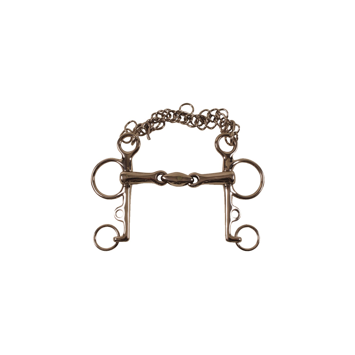 Umbria Equitazione Pelham Inox C/oliva