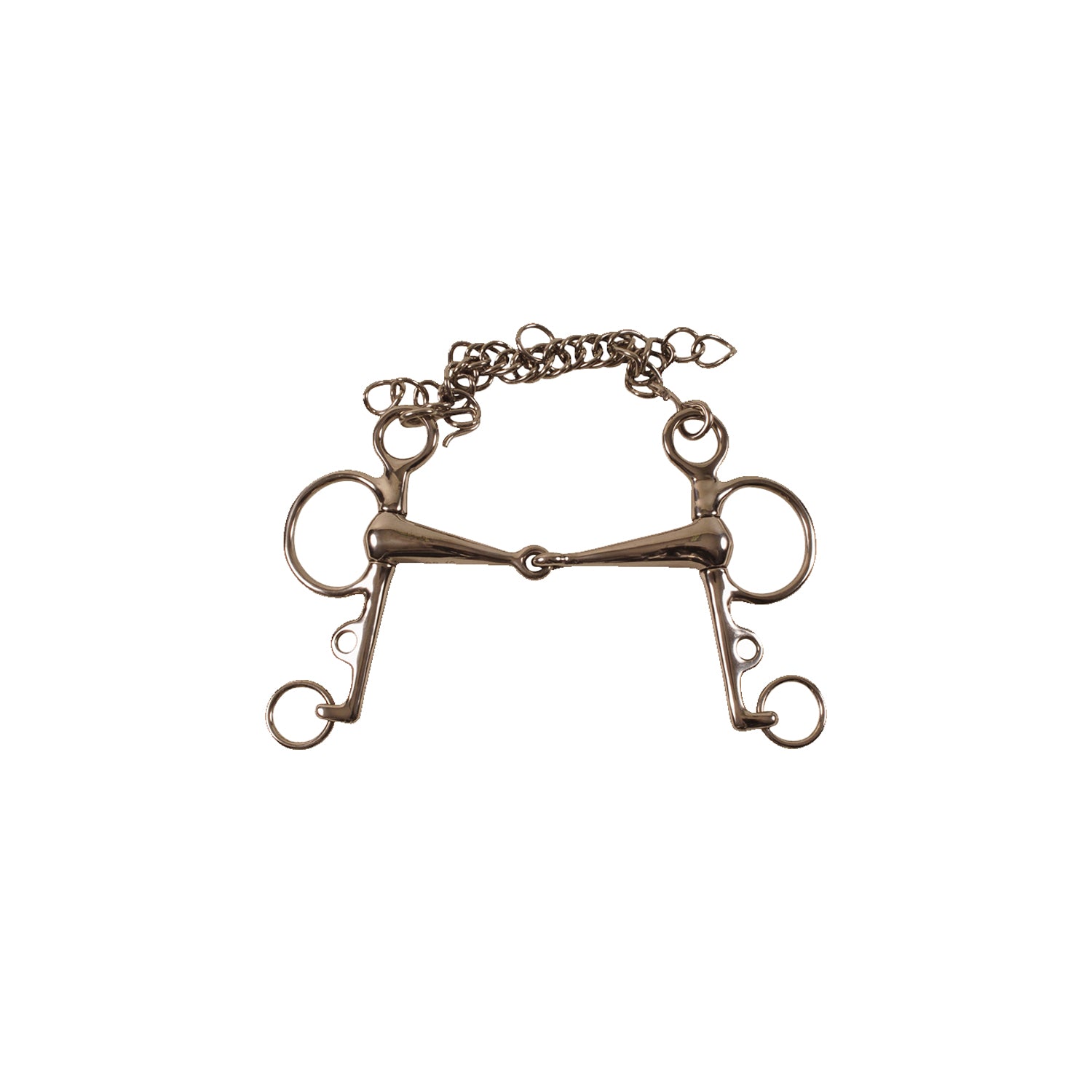 Umbria Equitazione Pelham Pieno Inox