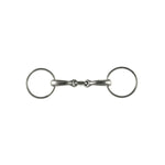 Umbria Equitazione Filetto Anelli Inox C/oliva Curved Mouth