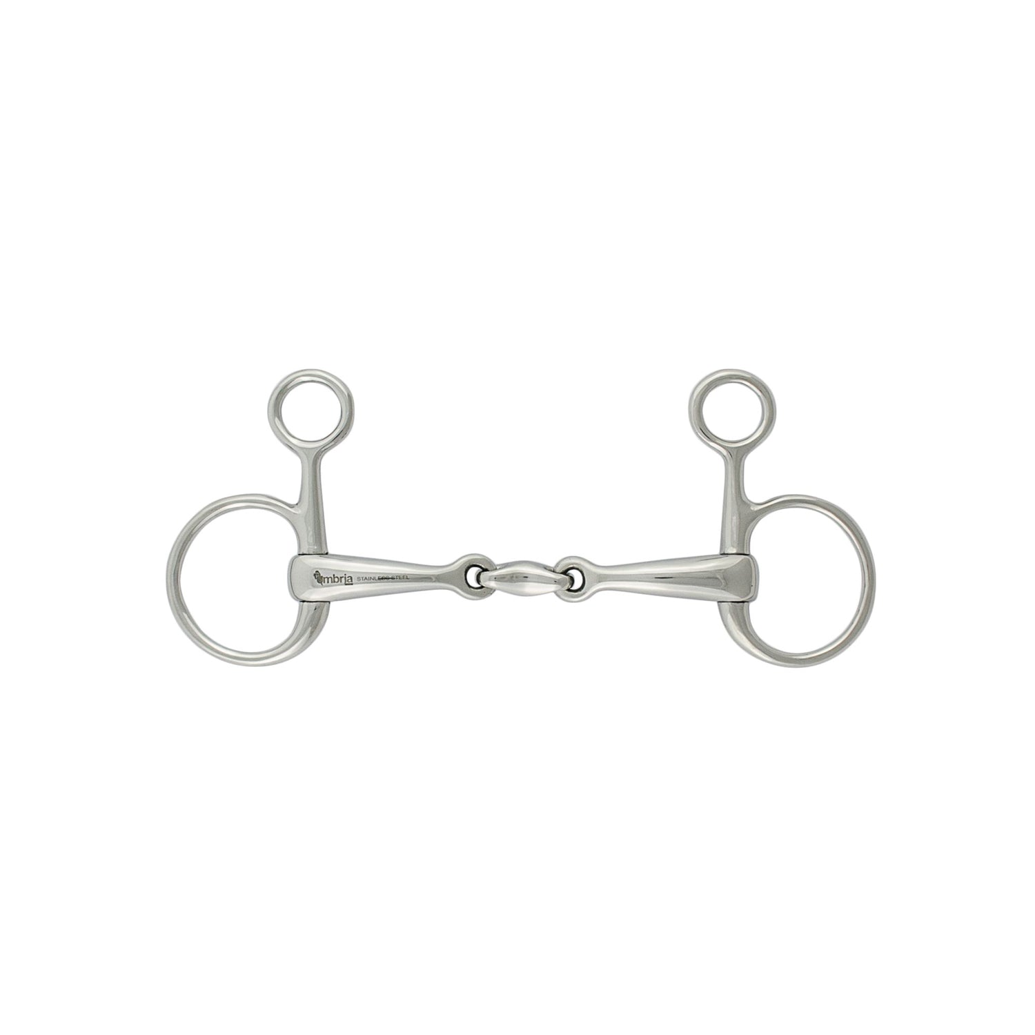 Umbria Equitazione Imboccatura Filetto Baucher Inox C/oliva Pro