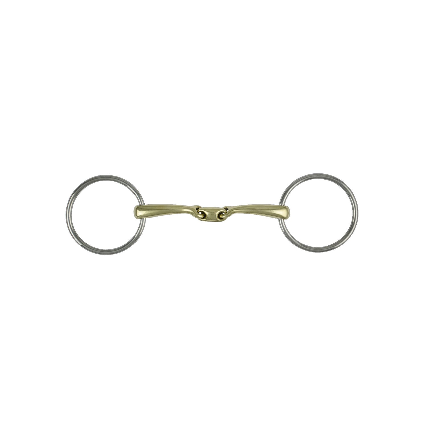 Umbria Equitazione Imboccatura Filetto Inox C/oliva Pro Doble Joint