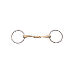 Umbria Equitazione Loose Ring Curved Mouth Double Jointed Curve Height 11mm Cup 16mm