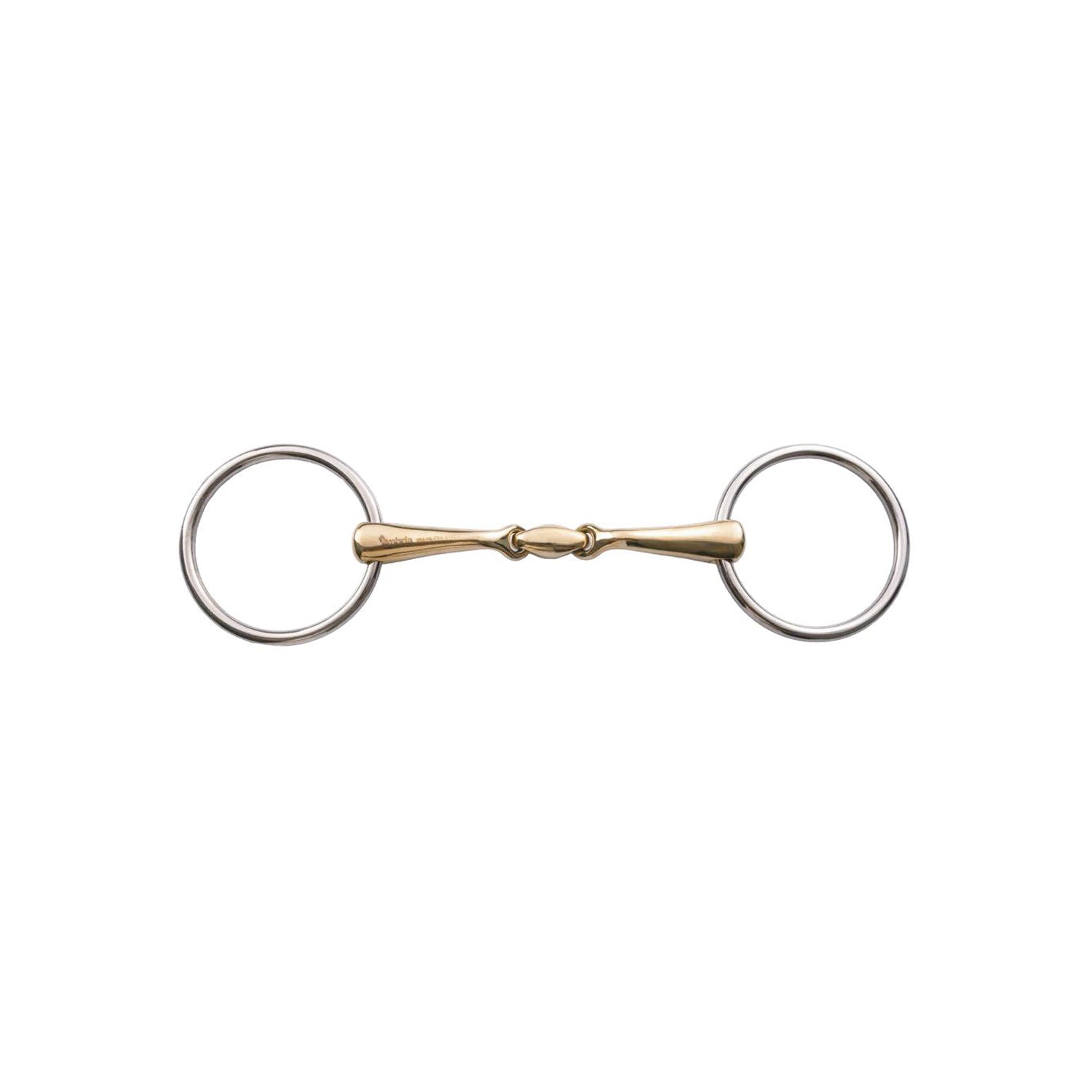 Umbria Equitazione Loose Ring Double Jointed Bent Joint Mouth