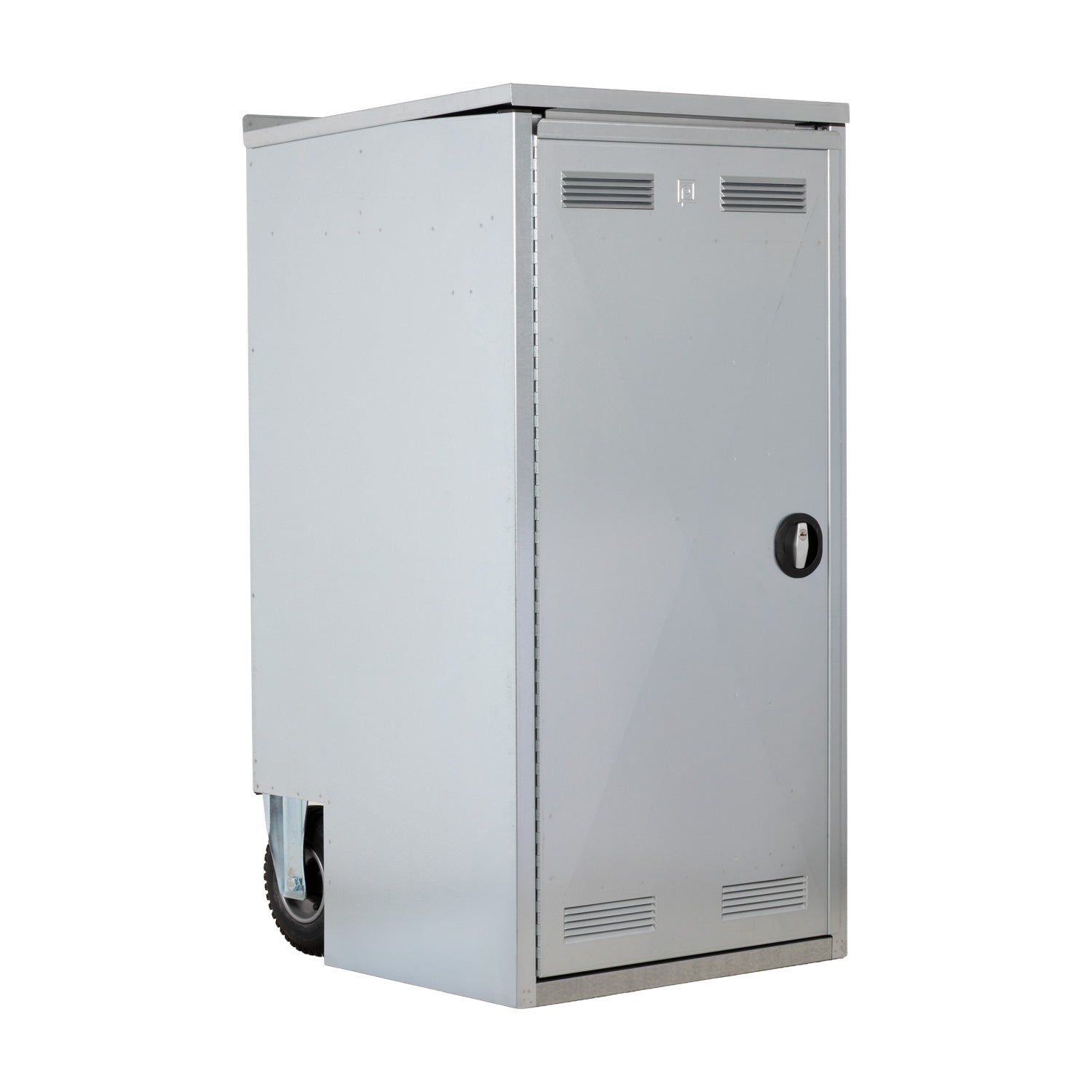 Baule cassone armadio Portasella da concorso in acciaio inox 116 x 60 x 60 cm