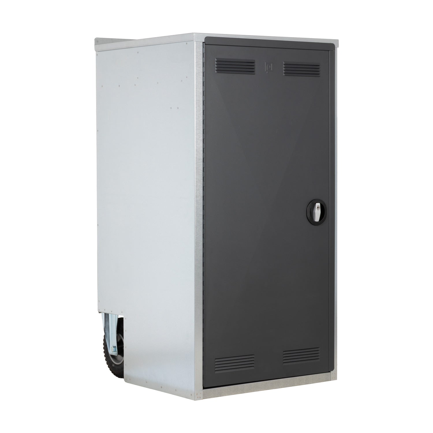 Baule cassone armadio Portasella da concorso in acciaio inox 116 x 60 x 60 cm
