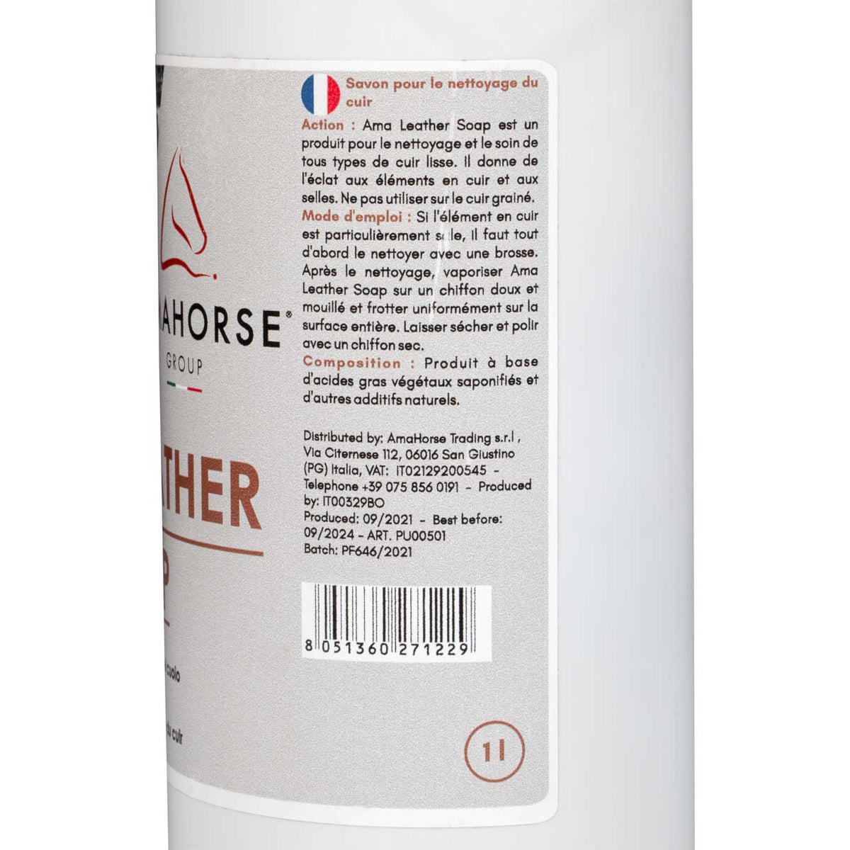 Amahorse Ama in Cuoio Soap Sapone per e Selle Lt