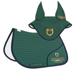 Kit Sottosella + Cuffietta in tessuto tecnico Equestro X FISE 100