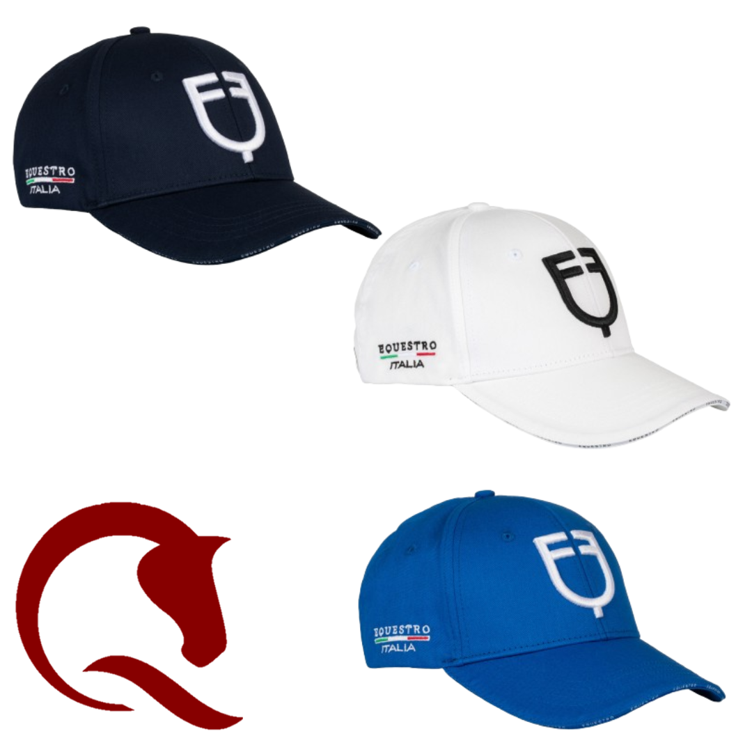 Cappellino unisex da baseball Equestro X FISE