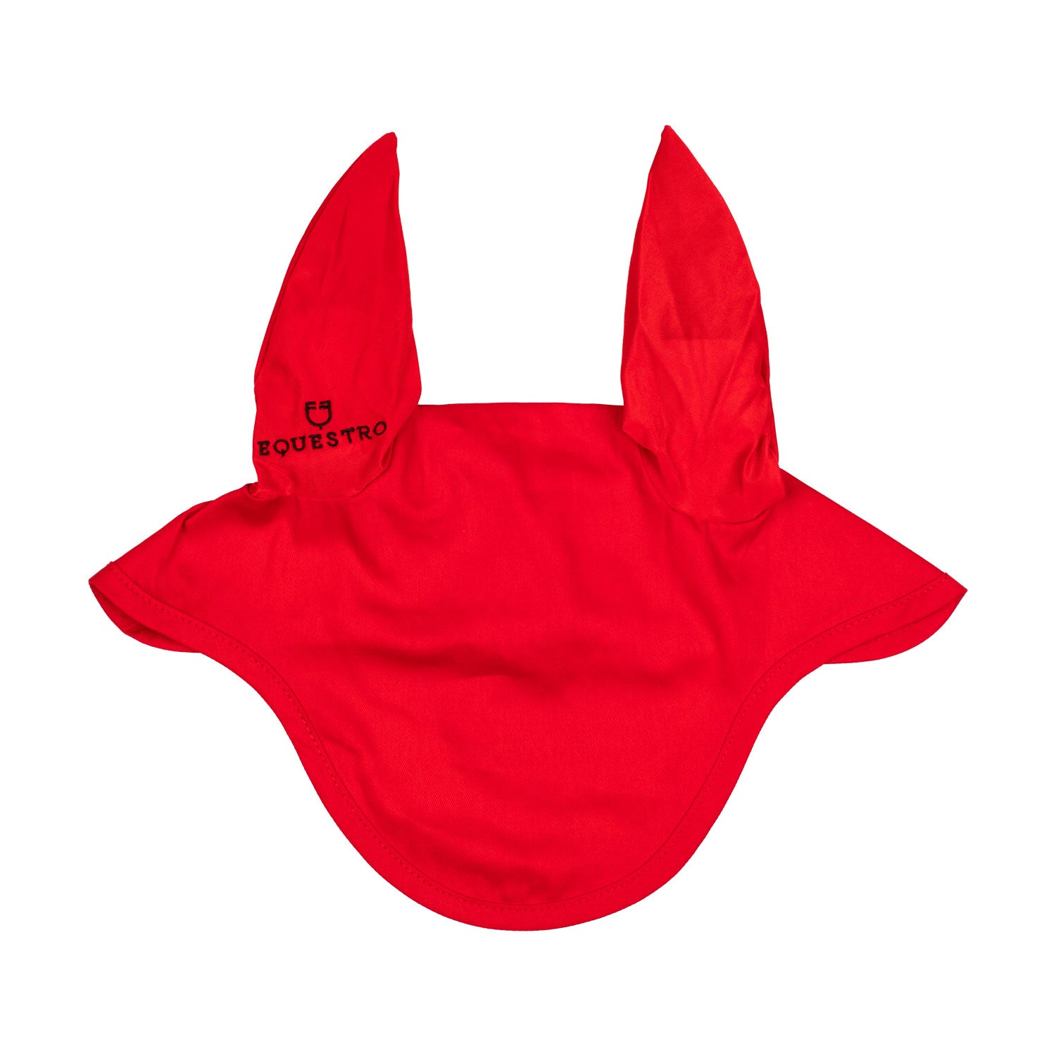 Equestro Cuffietta in Cotone con Orecchie Elasticizzate
