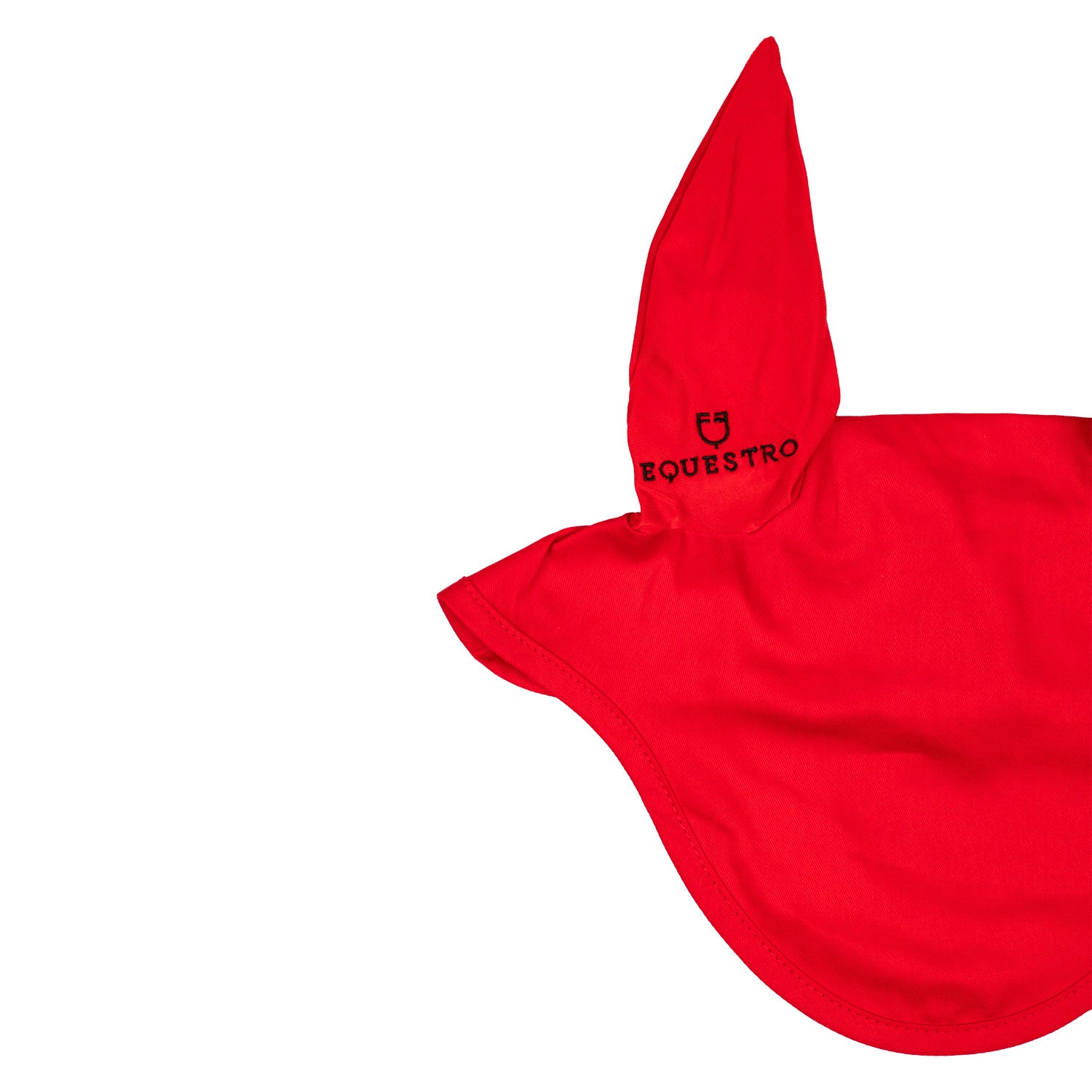 Equestro Cuffietta in Cotone con Orecchie Elasticizzate