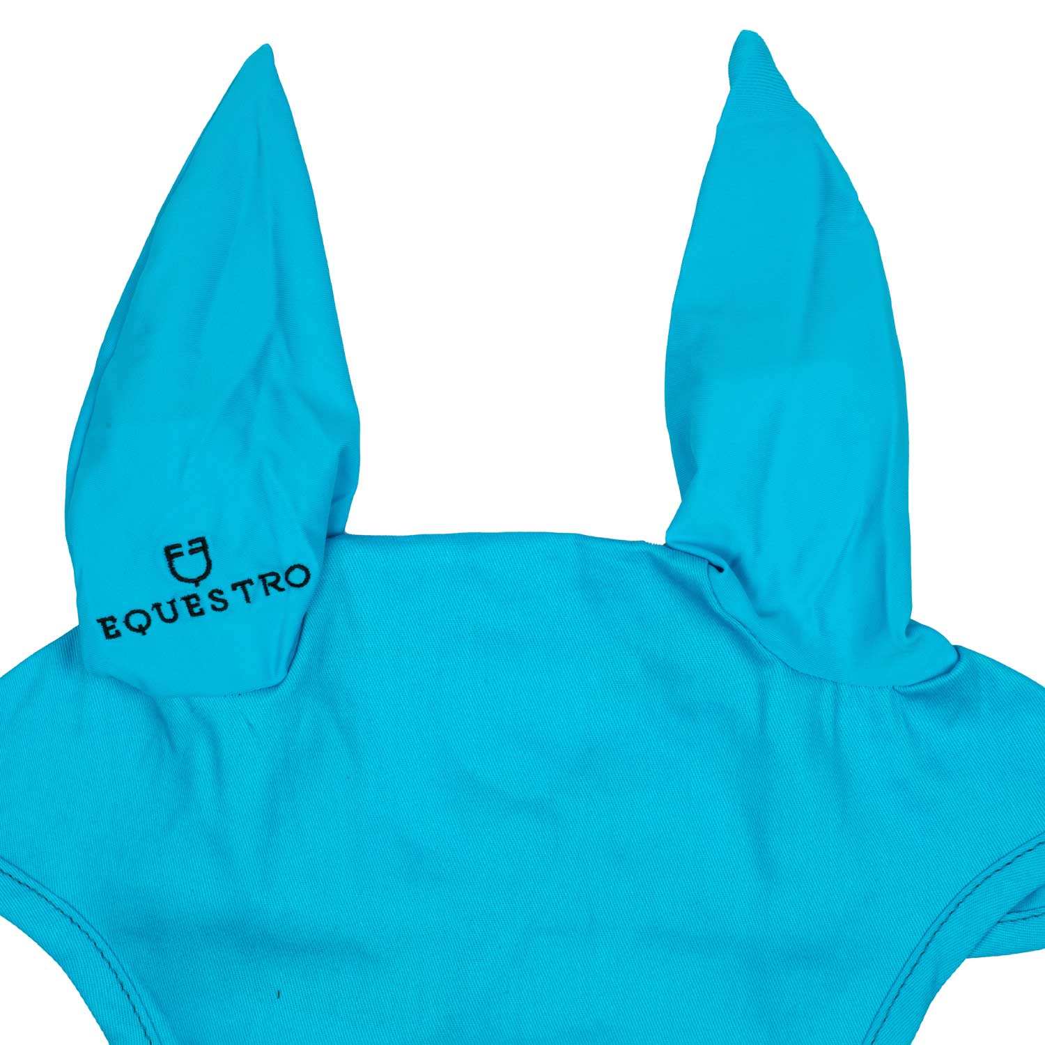Equestro Cuffietta in Cotone con Orecchie Elasticizzate