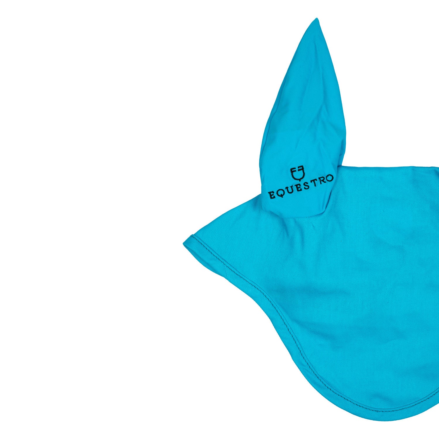 Equestro Cuffietta in Cotone con Orecchie Elasticizzate