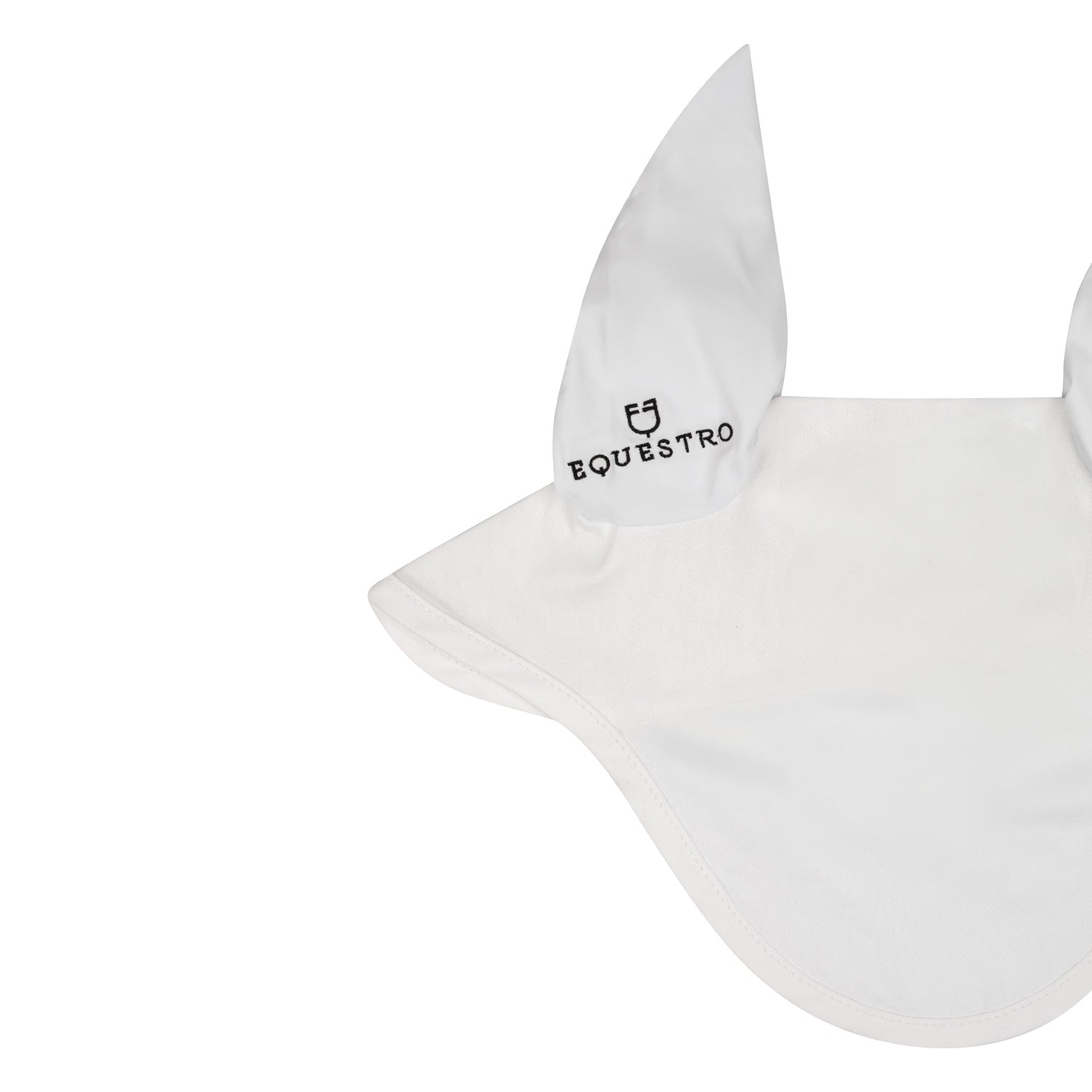 Equestro Cuffietta in Cotone con Orecchie Elasticizzate