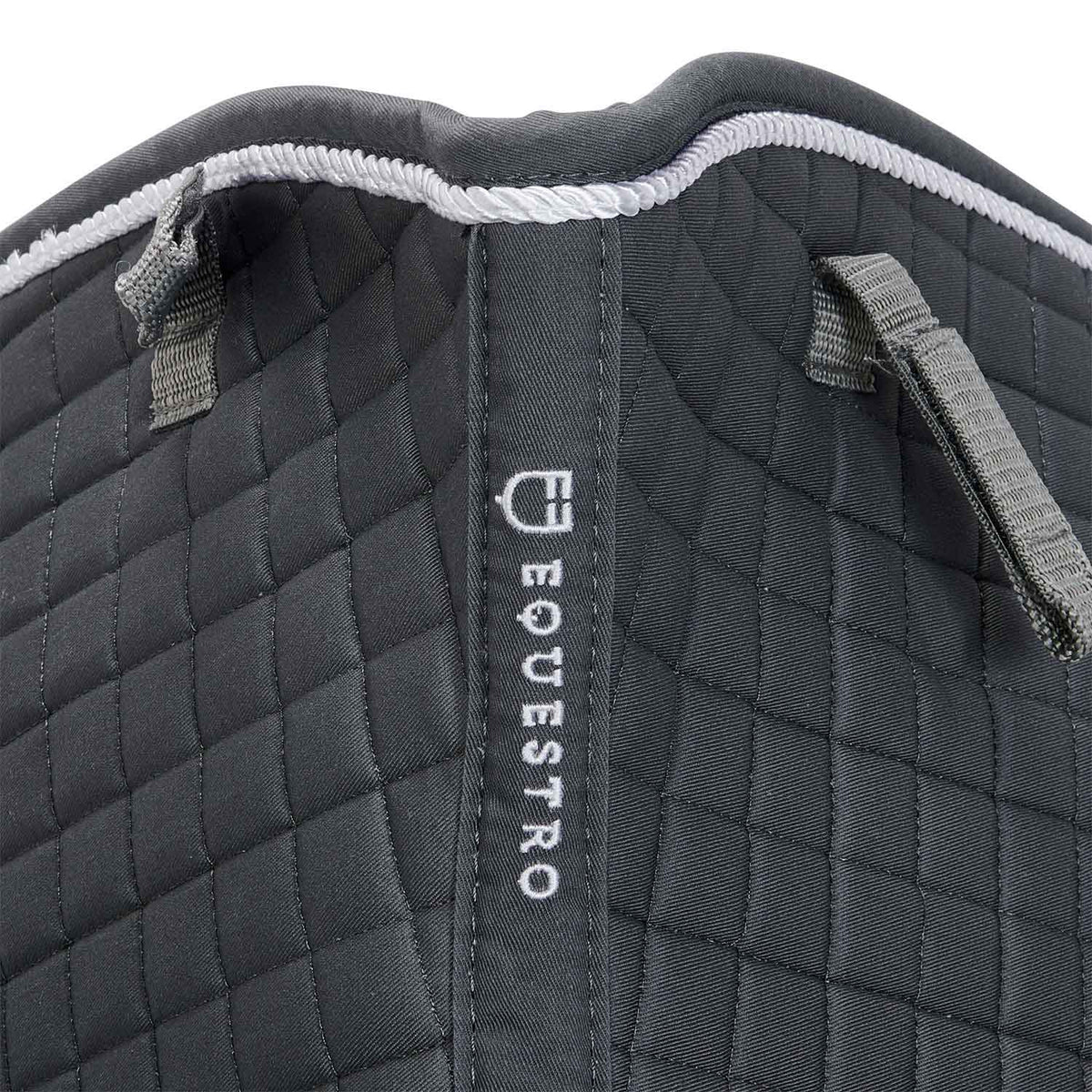 Equestro Sottosella da Dressage Sagomato in Cotone Abbinare a Cuffietta
