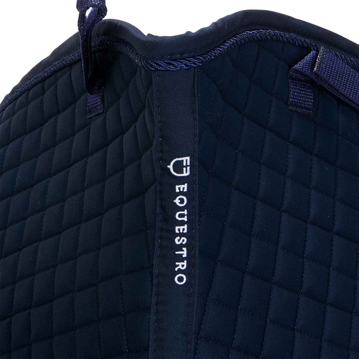 Equestro Sottosella da Dressage Sagomato in Cotone Abbinare a Cuffietta