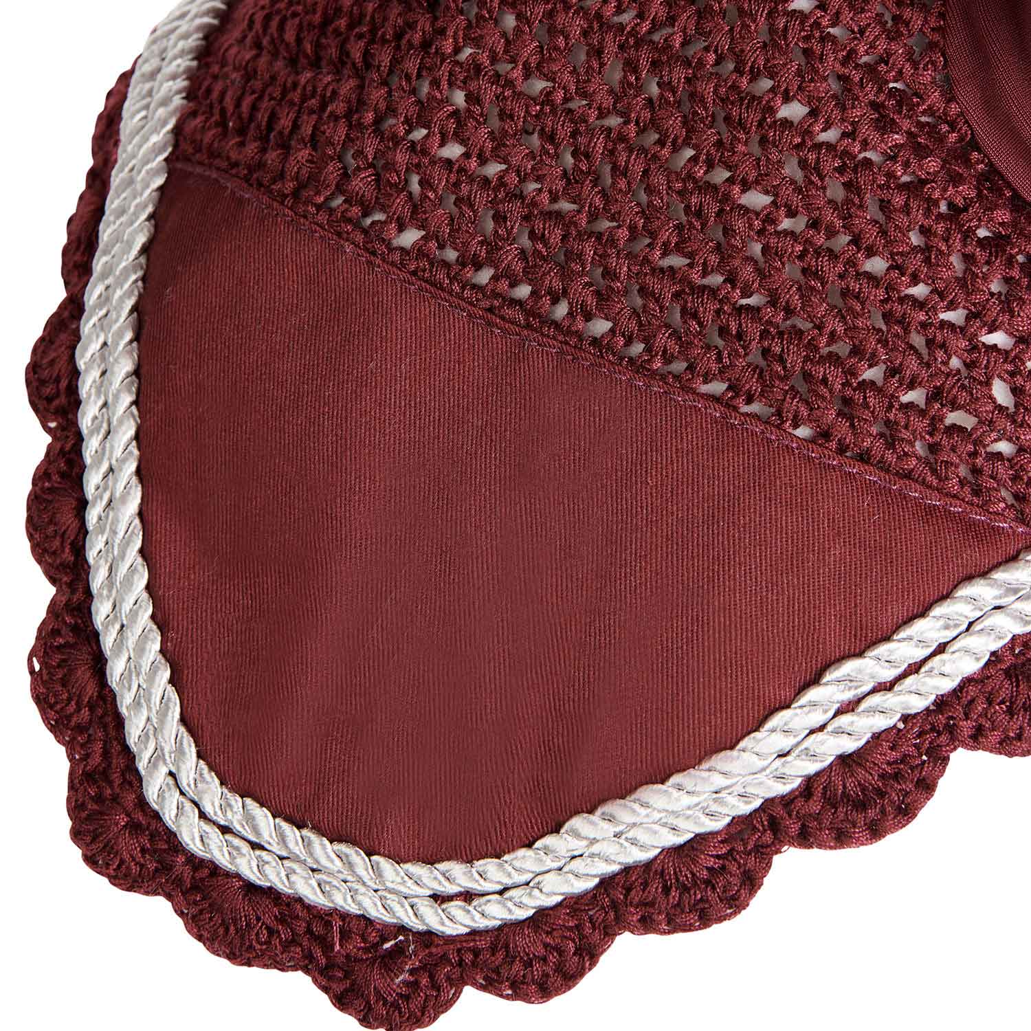 Equestro Cuffietta in Maglia con Cordura per Cavallo