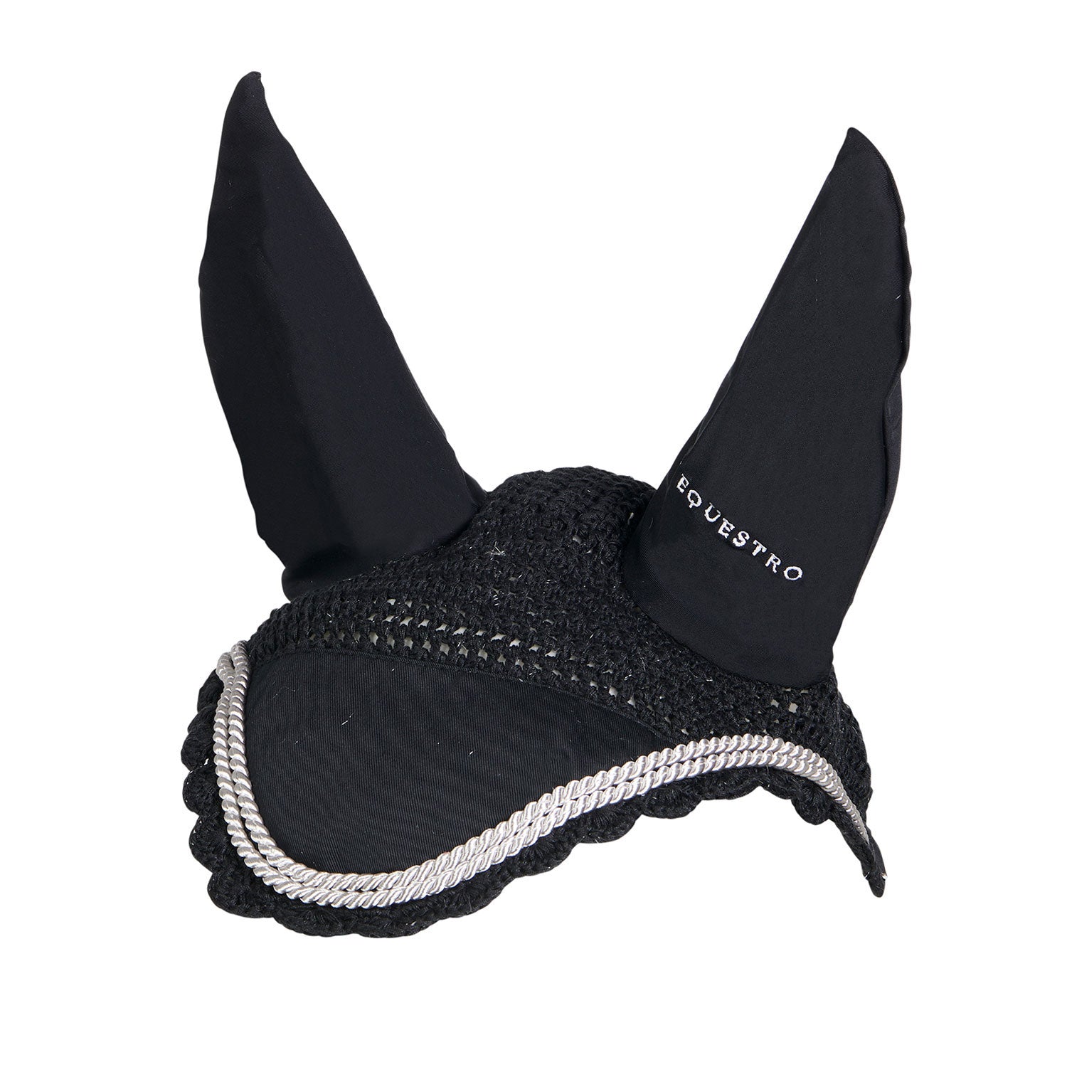Equestro Cuffietta in Maglia con Cordura per Cavallo