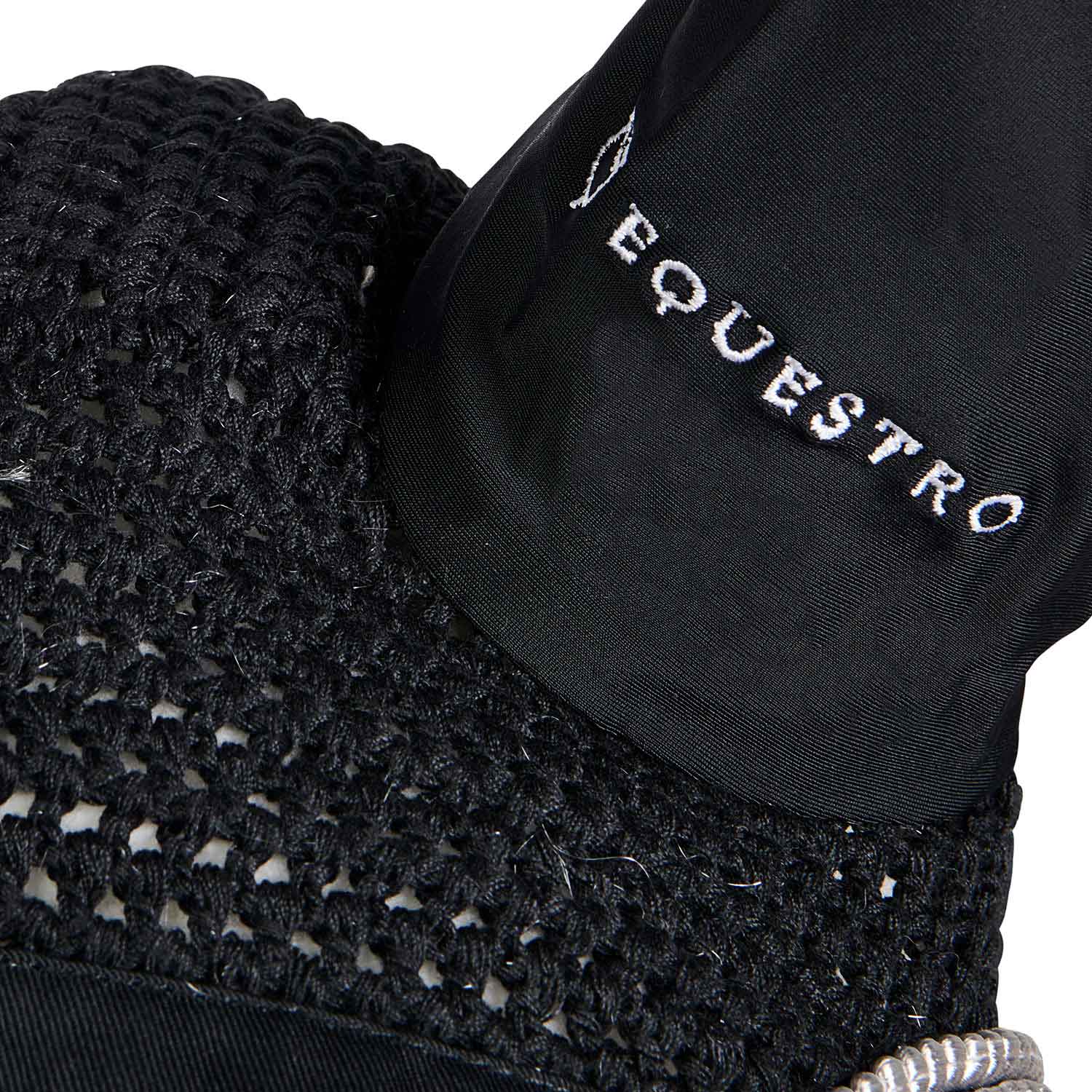 Equestro Cuffietta in Maglia con Cordura per Cavallo