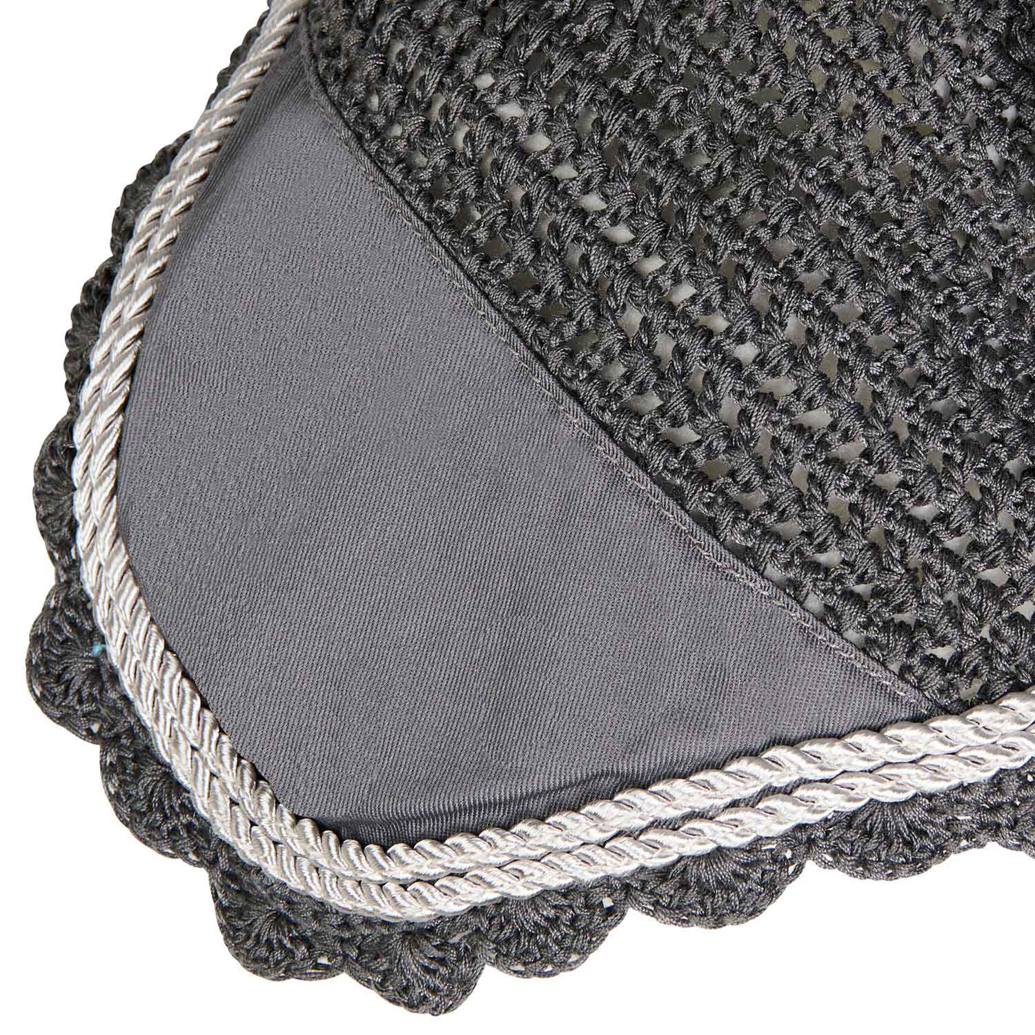 Equestro Cuffietta in Maglia con Cordura per Cavallo