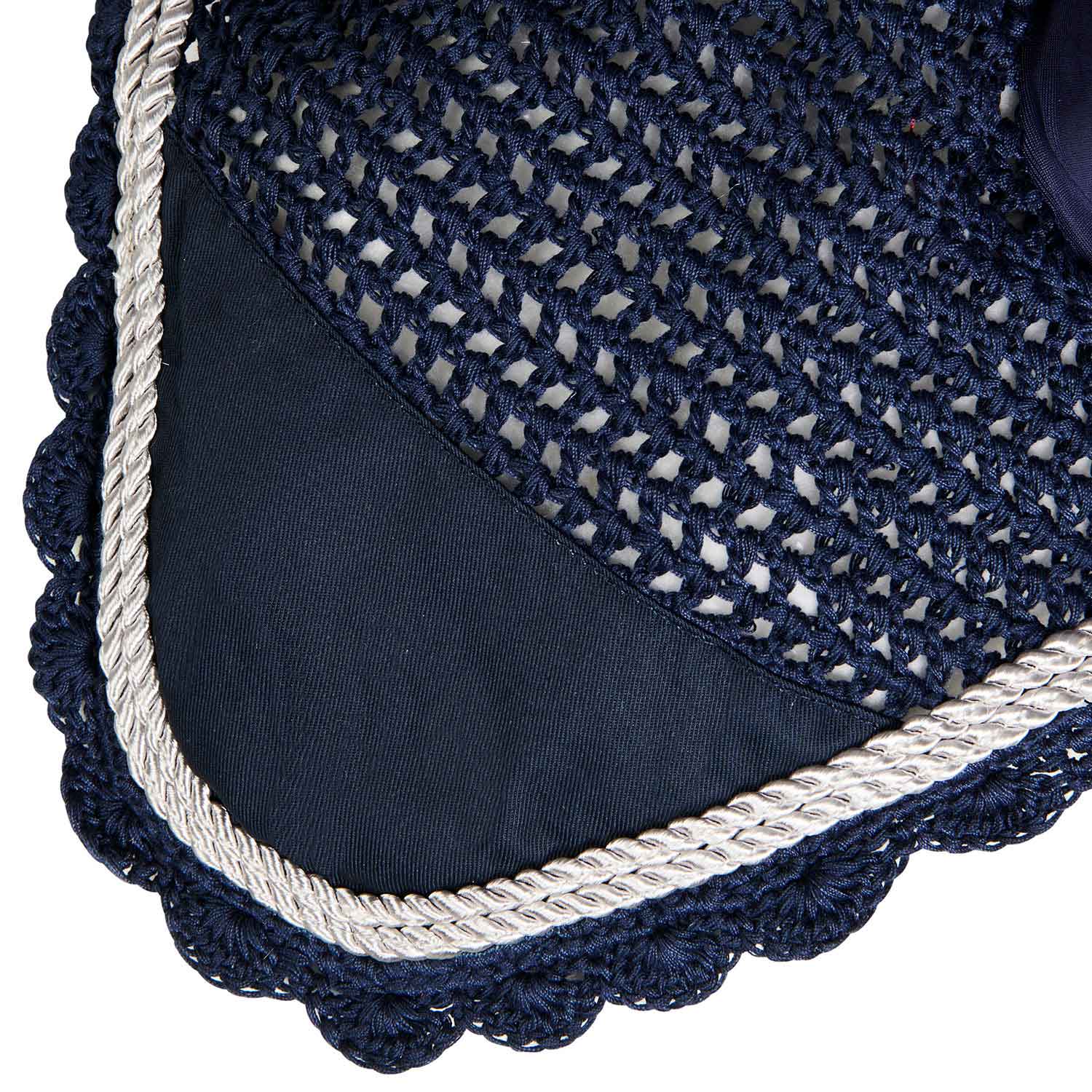 Equestro Cuffietta in Maglia con Cordura per Cavallo