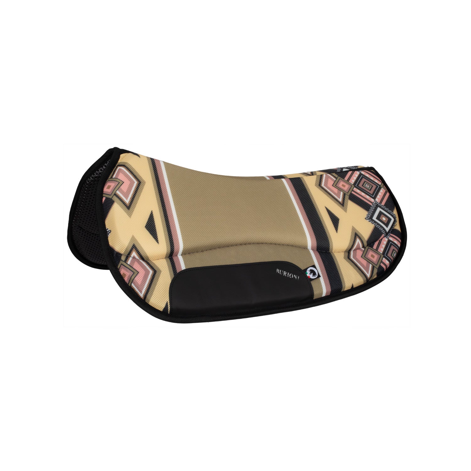Sottosella da barrel Burioni new design in Sympa e tessuto Tecno ROMBI CREAM