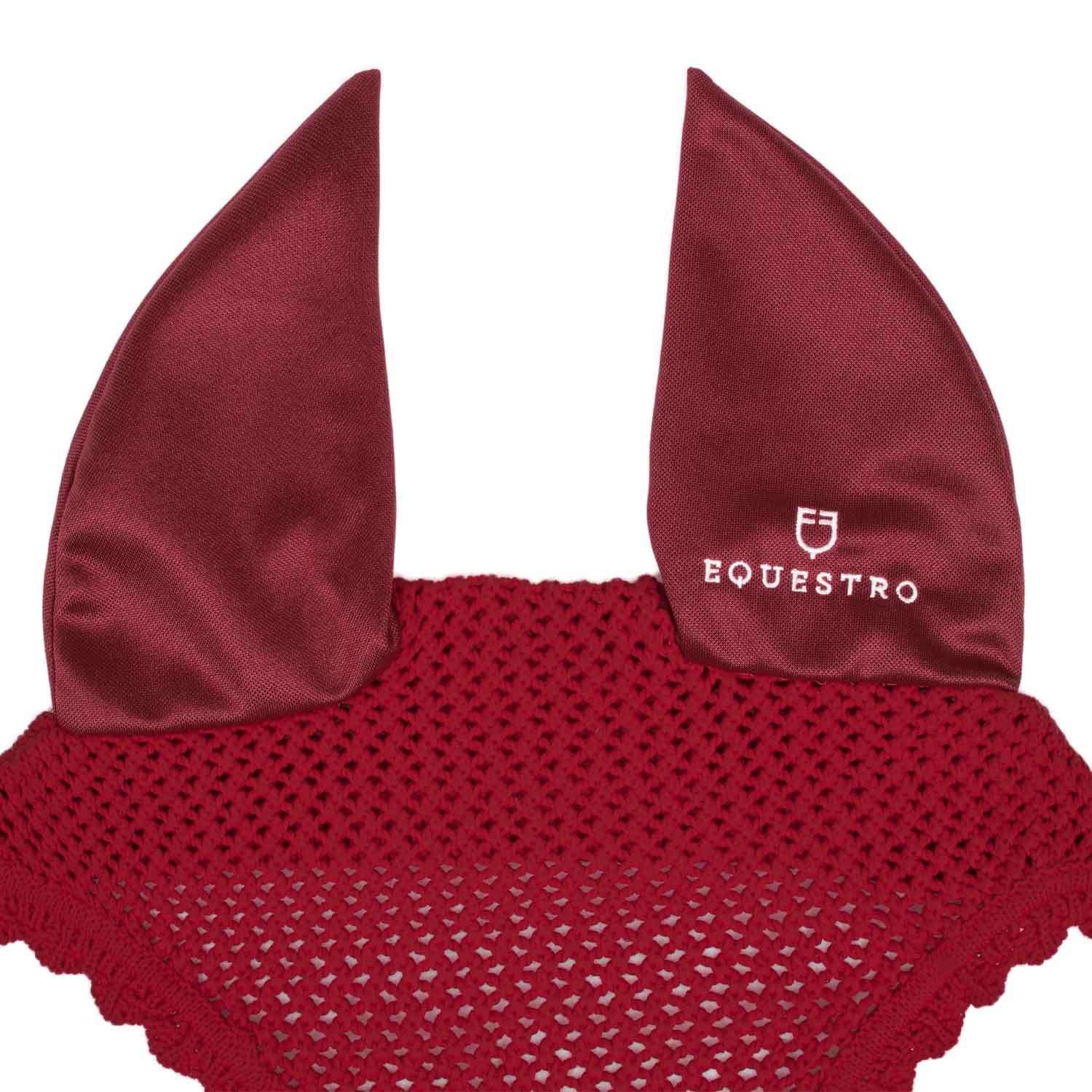Equestro Cuffietta in Maglia con Orecchie Elasticizzate