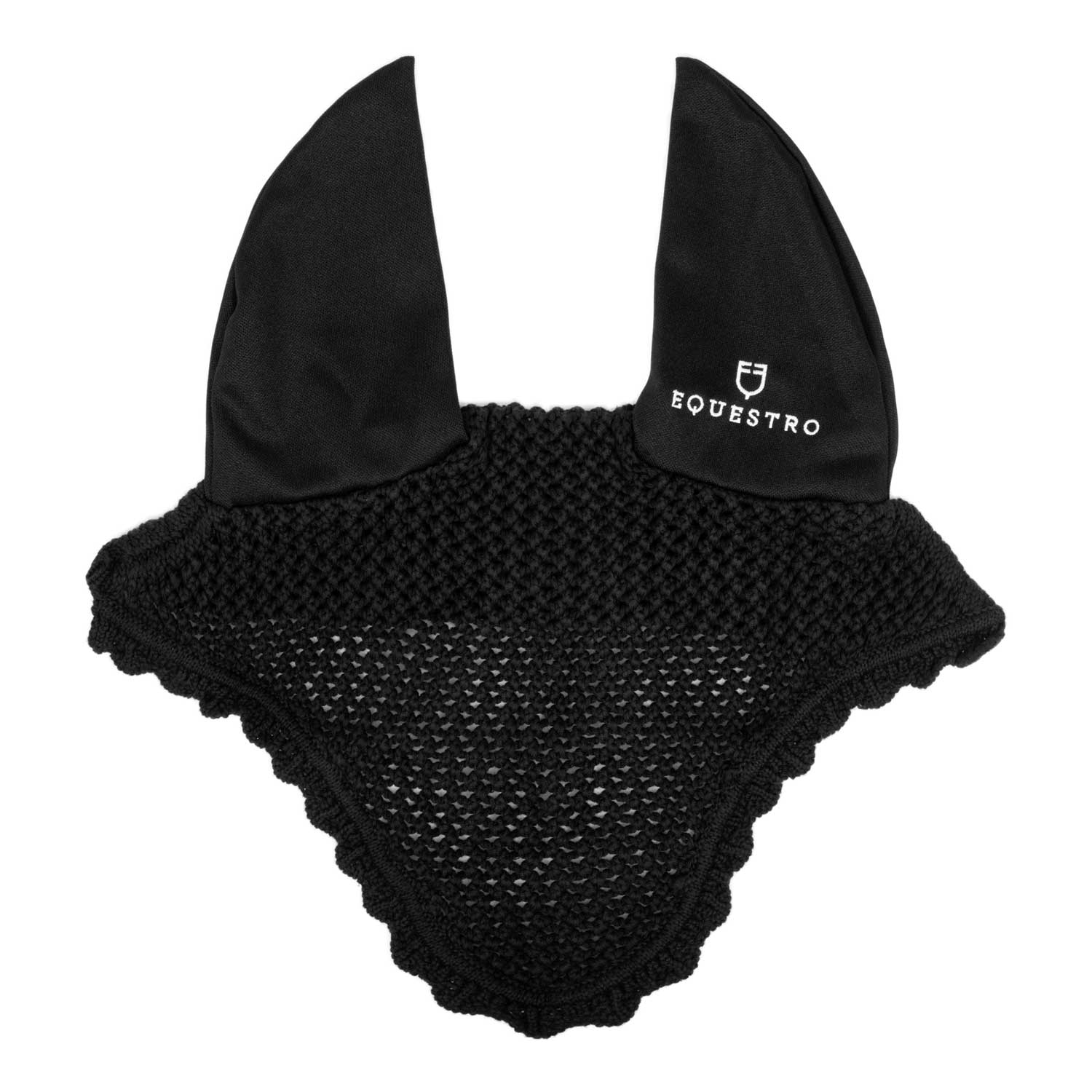 Equestro Cuffietta in Maglia con Orecchie Elasticizzate