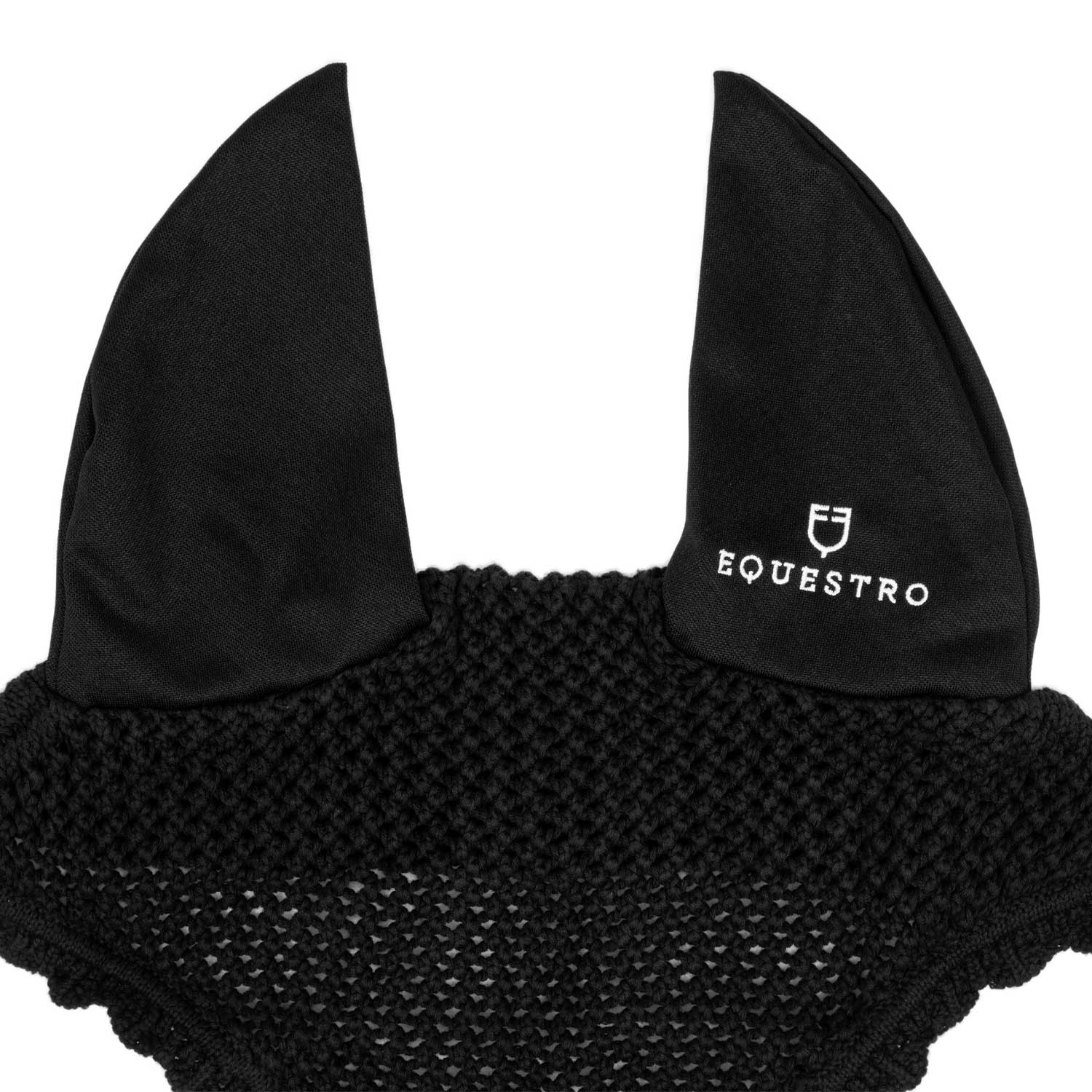 Equestro Cuffietta in Maglia con Orecchie Elasticizzate