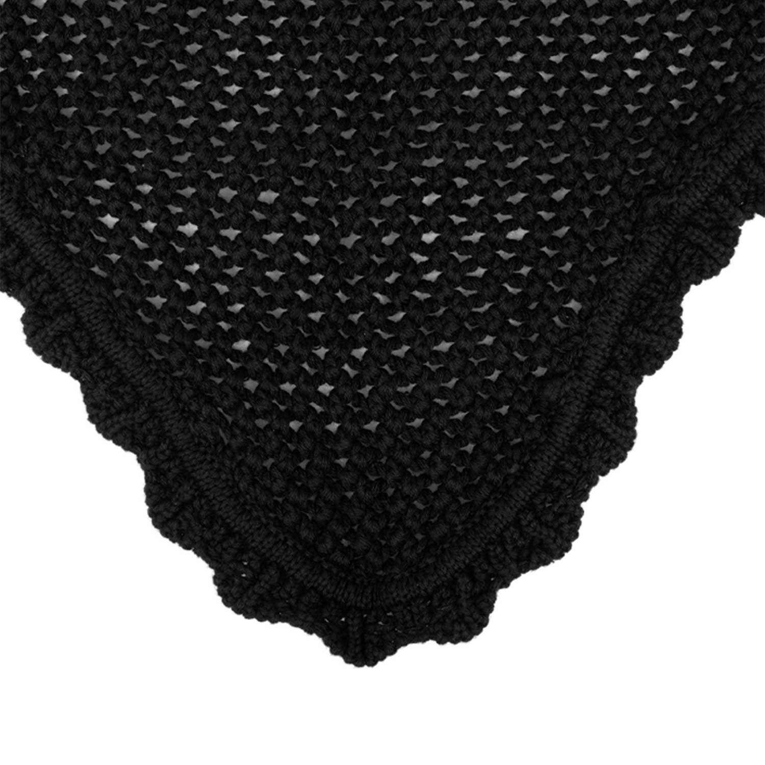 Equestro Cuffietta in Maglia con Orecchie Elasticizzate