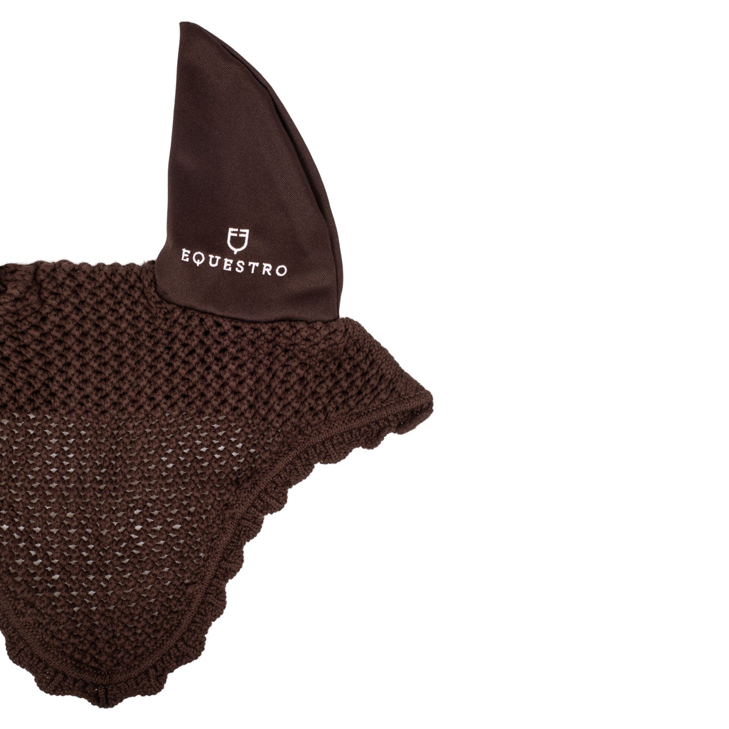 Equestro Cuffietta in Maglia con Orecchie Elasticizzate