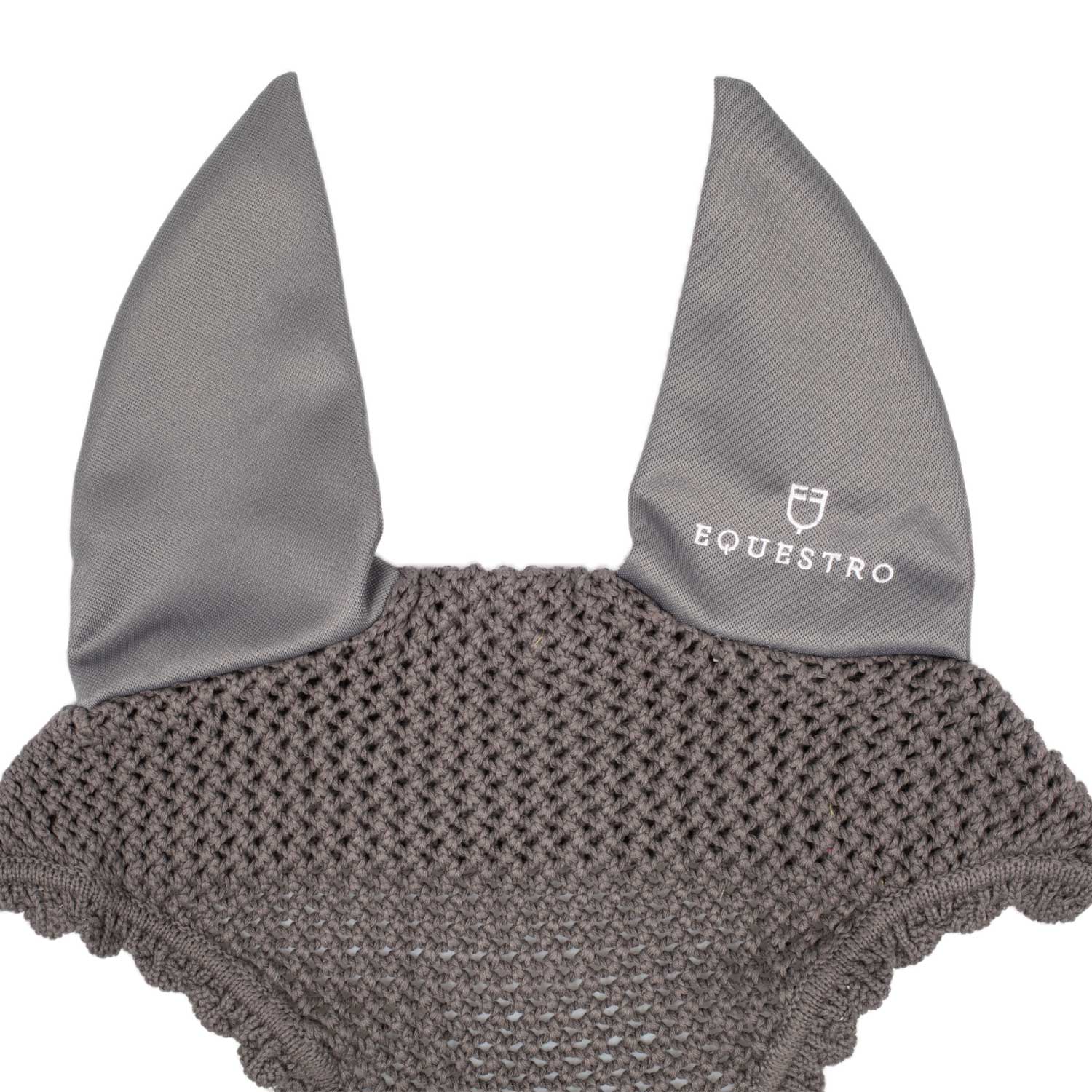Equestro Cuffietta in Maglia con Orecchie Elasticizzate