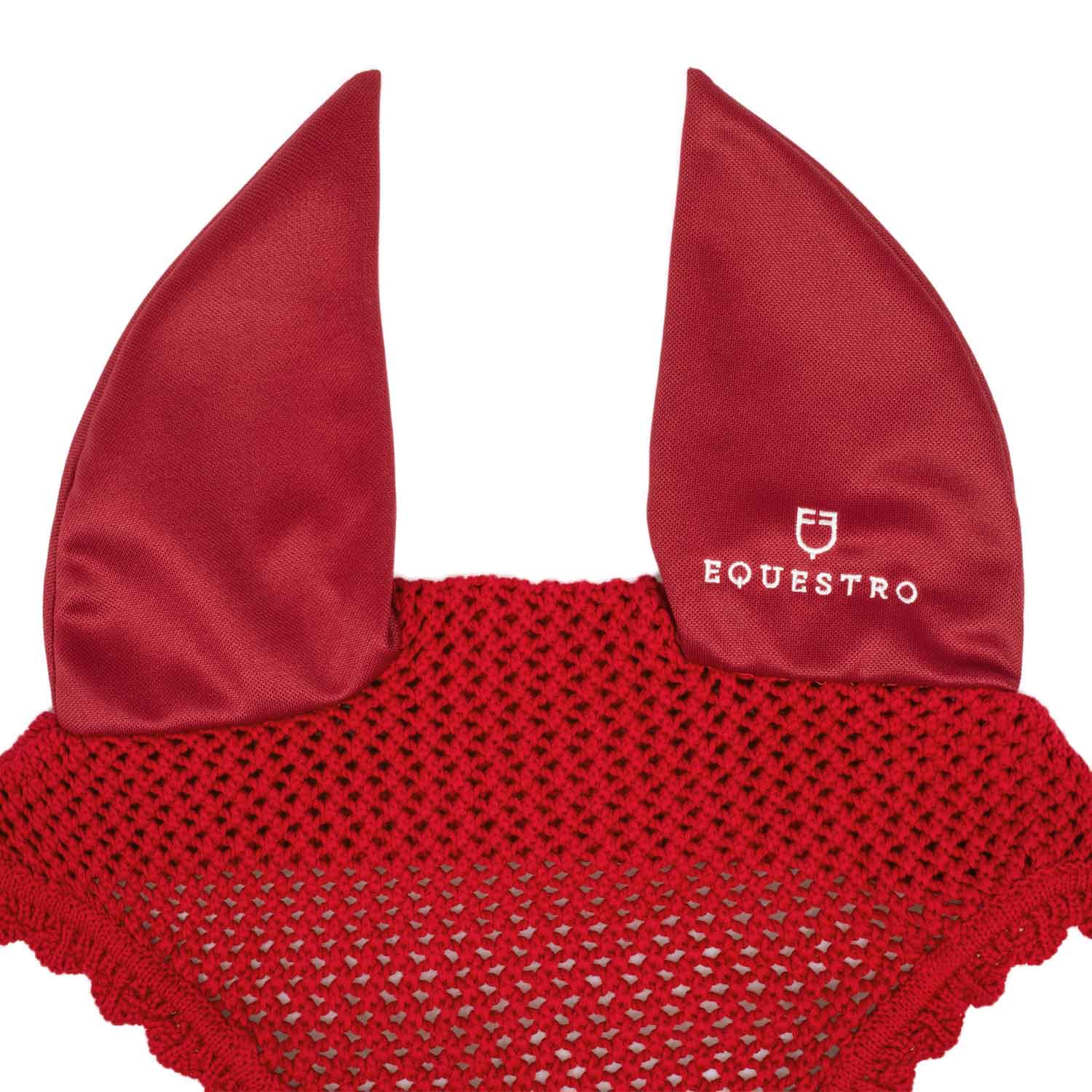 Equestro Cuffietta in Maglia con Orecchie Elasticizzate