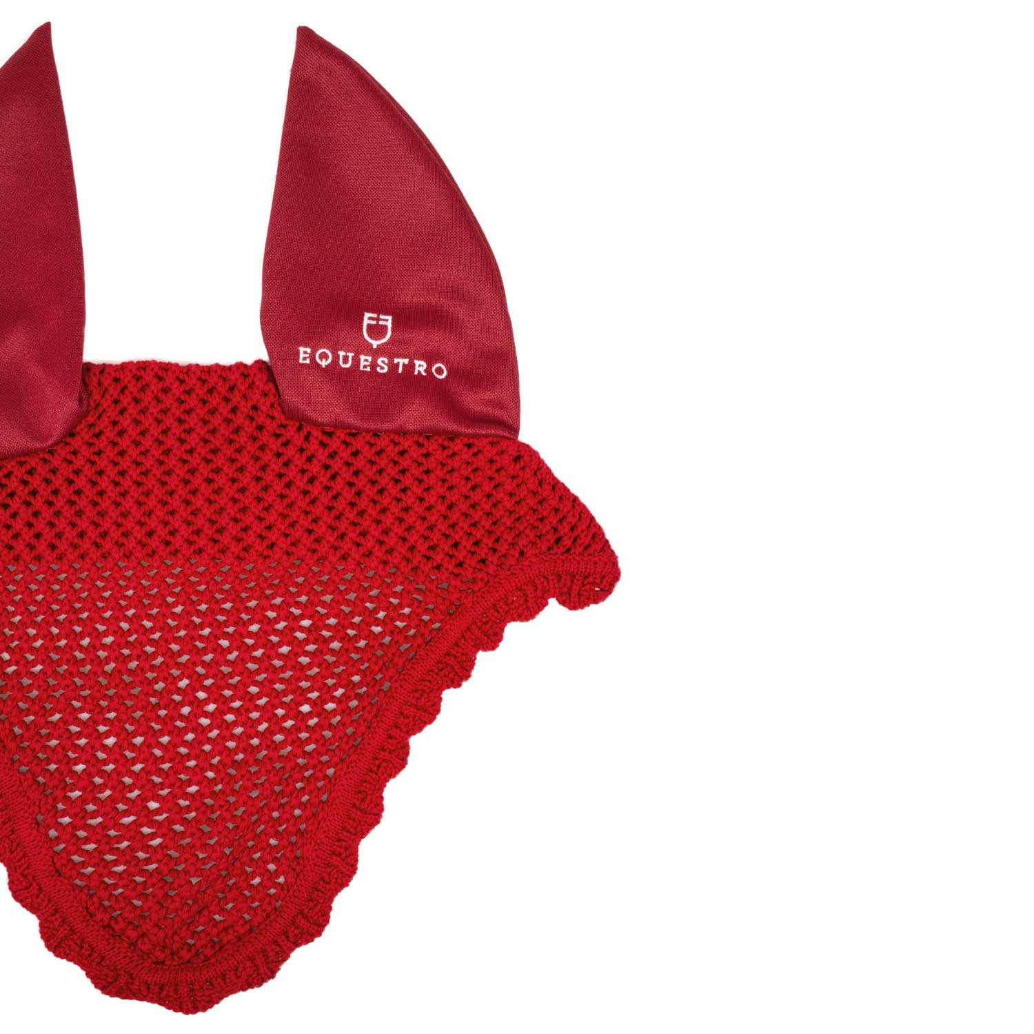 Equestro Cuffietta in Maglia con Orecchie Elasticizzate