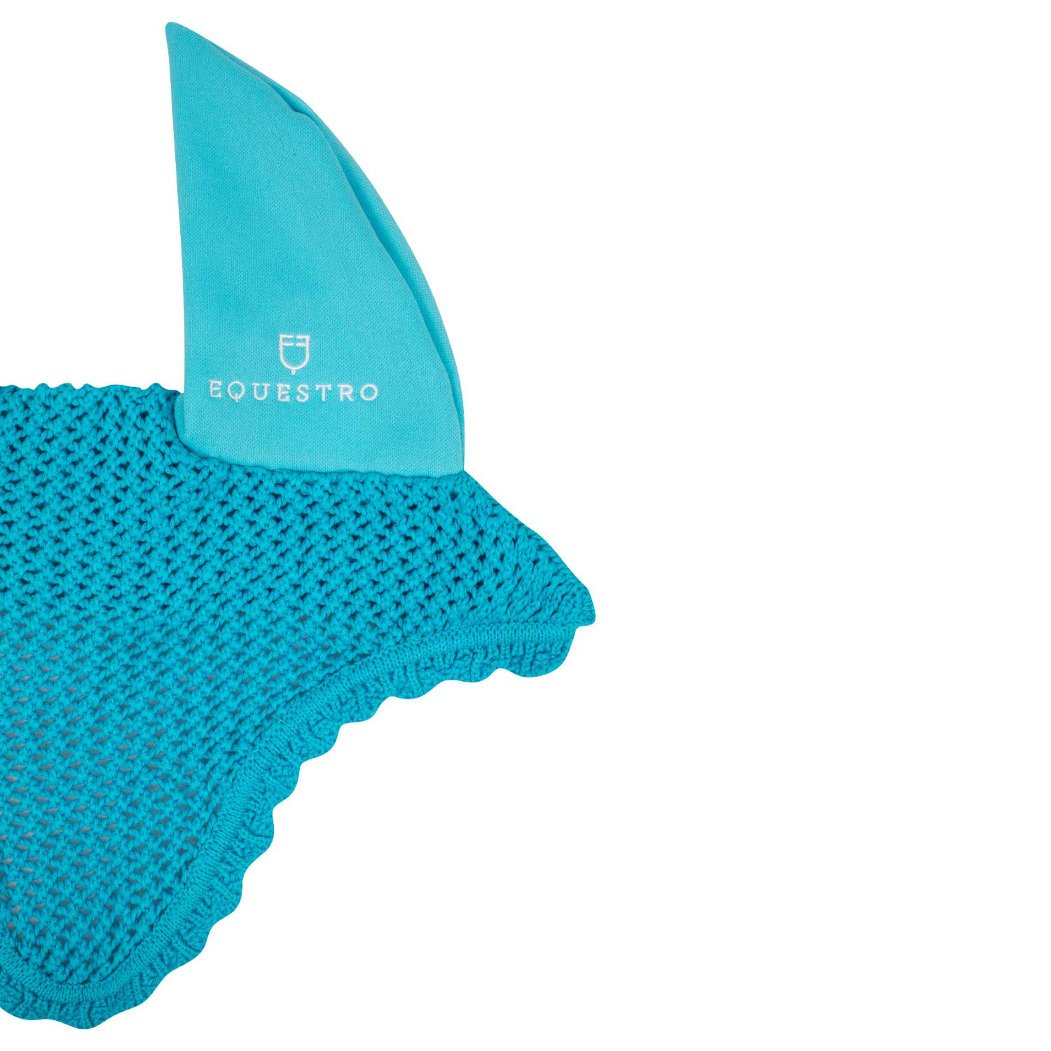 Equestro Cuffietta in Maglia con Orecchie Elasticizzate