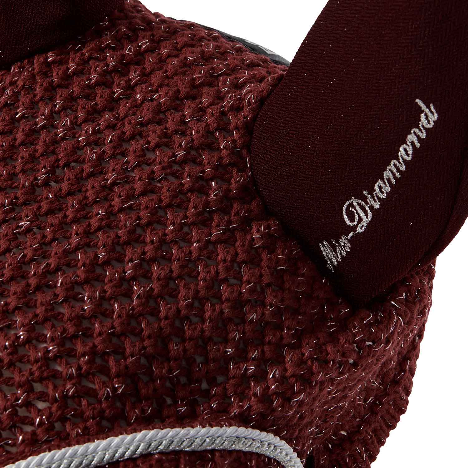 Equestro Cuffietta in Cotone con Cordura e Brillantini