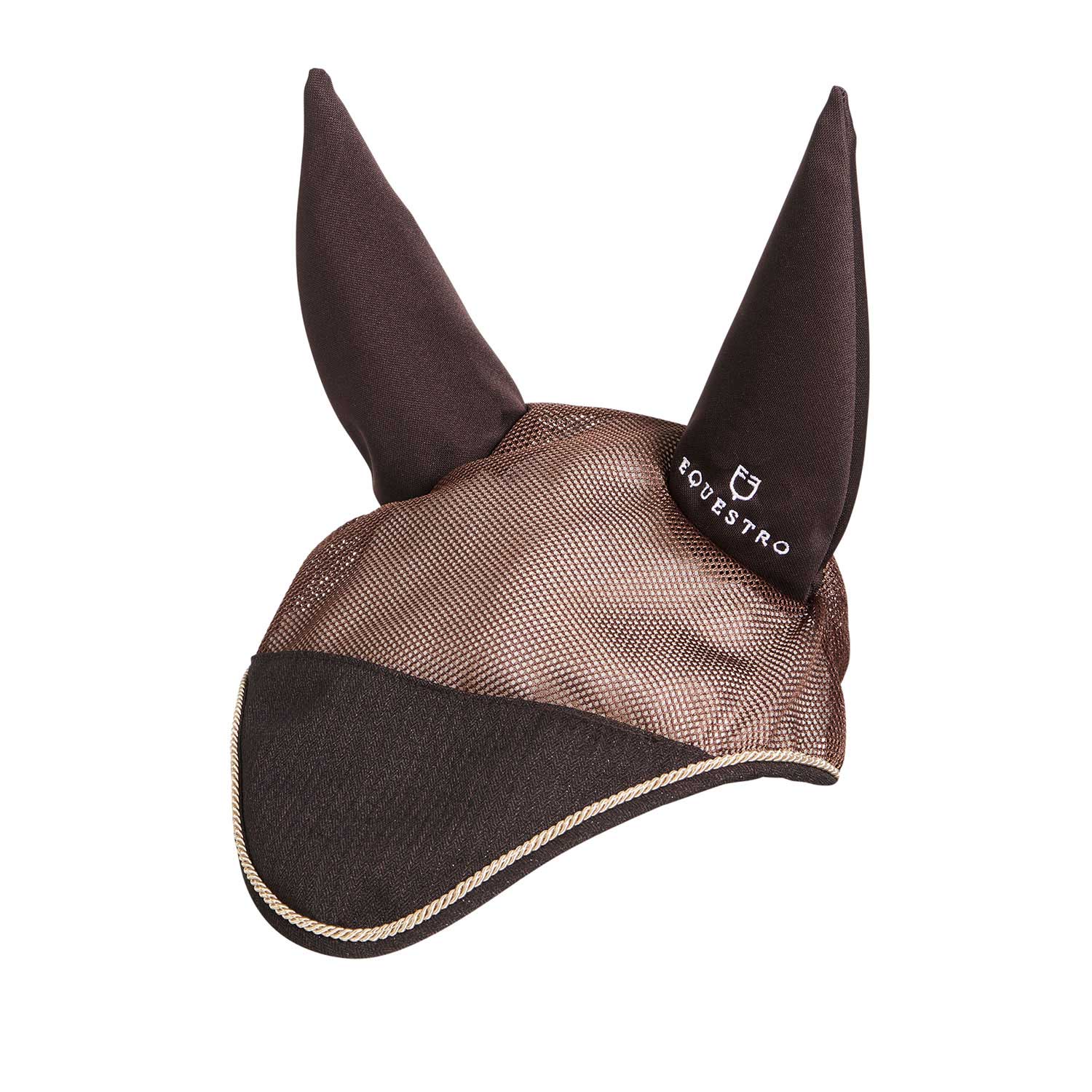 Equestro Cuffietta in Cotone e Tessuto Mesh Traforato per Cavallo