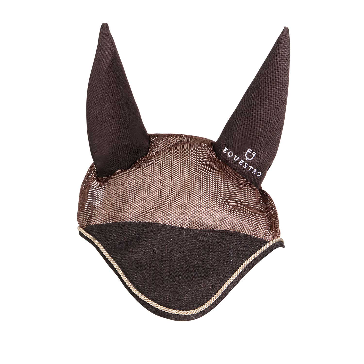 Equestro Cuffietta in Cotone e Tessuto Mesh Traforato per Cavallo