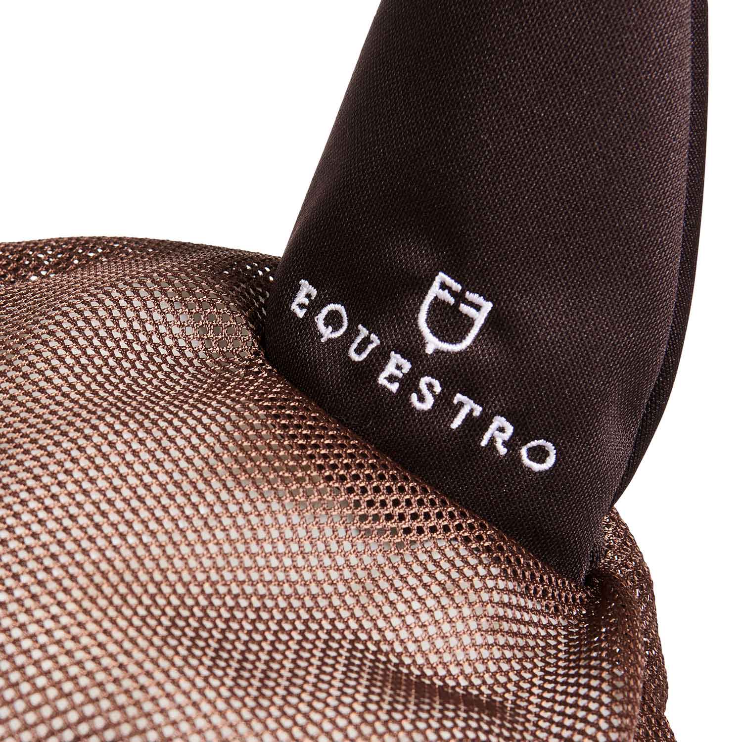 Equestro Cuffietta in Cotone e Tessuto Mesh Traforato per Cavallo