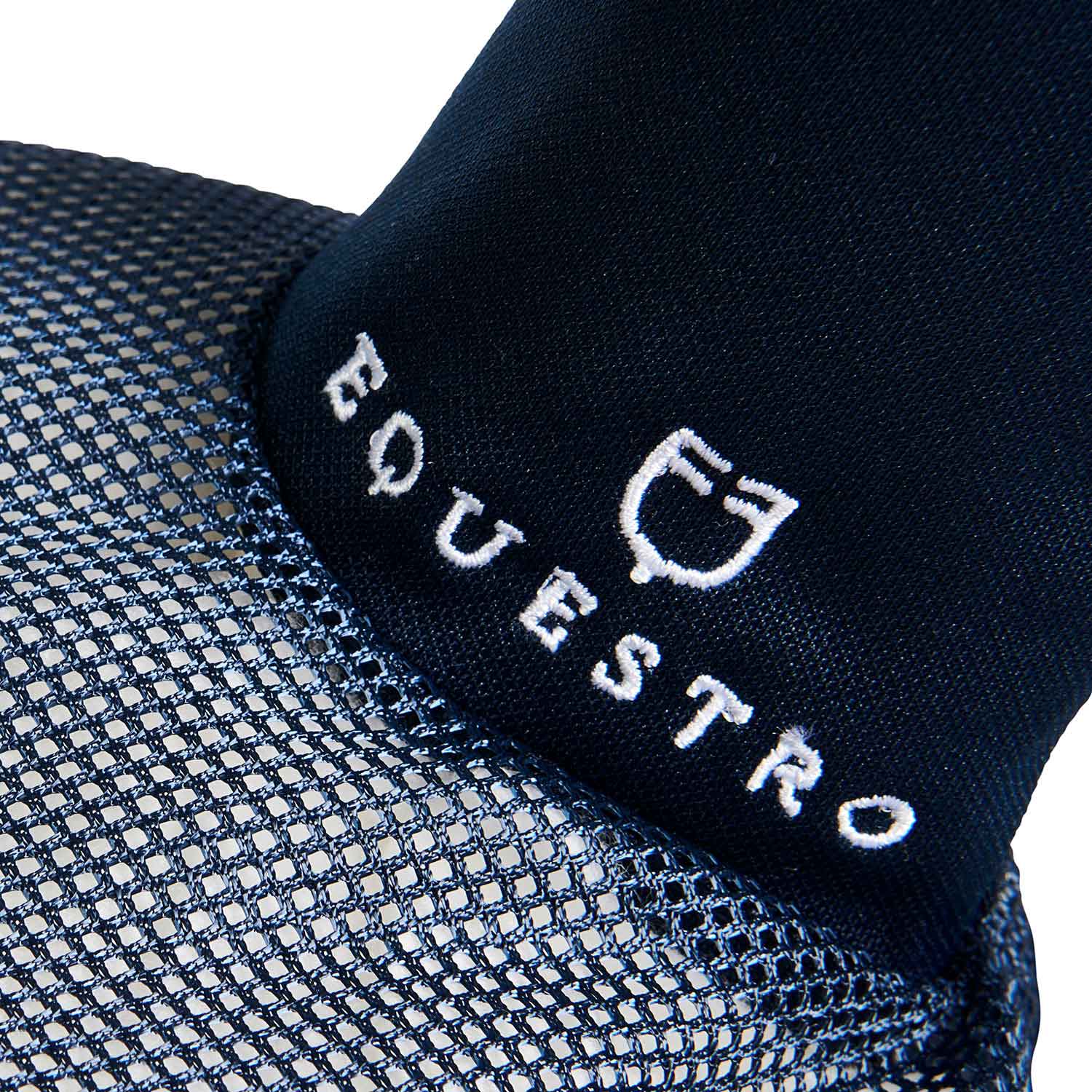 Equestro Cuffietta in Cotone e Tessuto Mesh Traforato per Cavallo