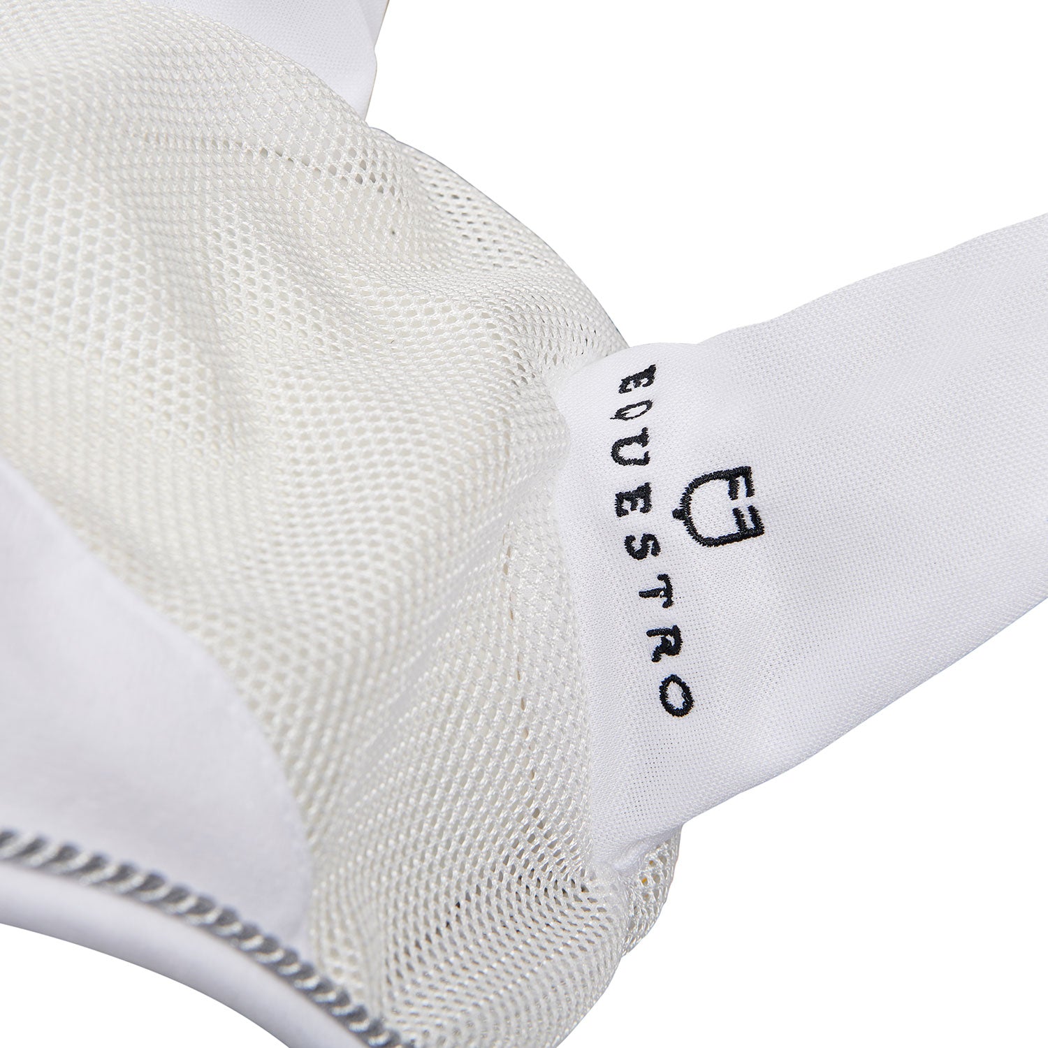 Equestro Cuffietta in Cotone e Tessuto Mesh Traforato per Cavallo