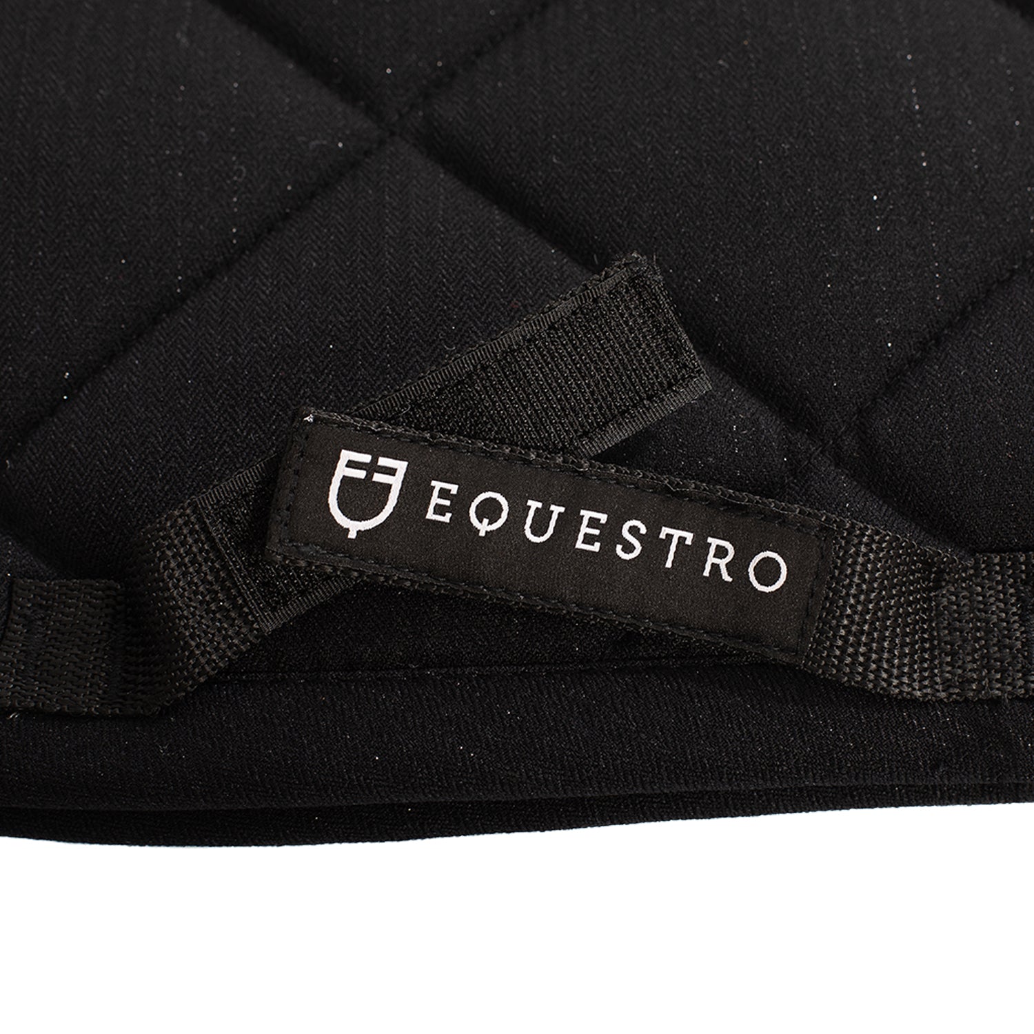 Equestro Sottosella da Salto in Cotone con Passamaneria e Logo