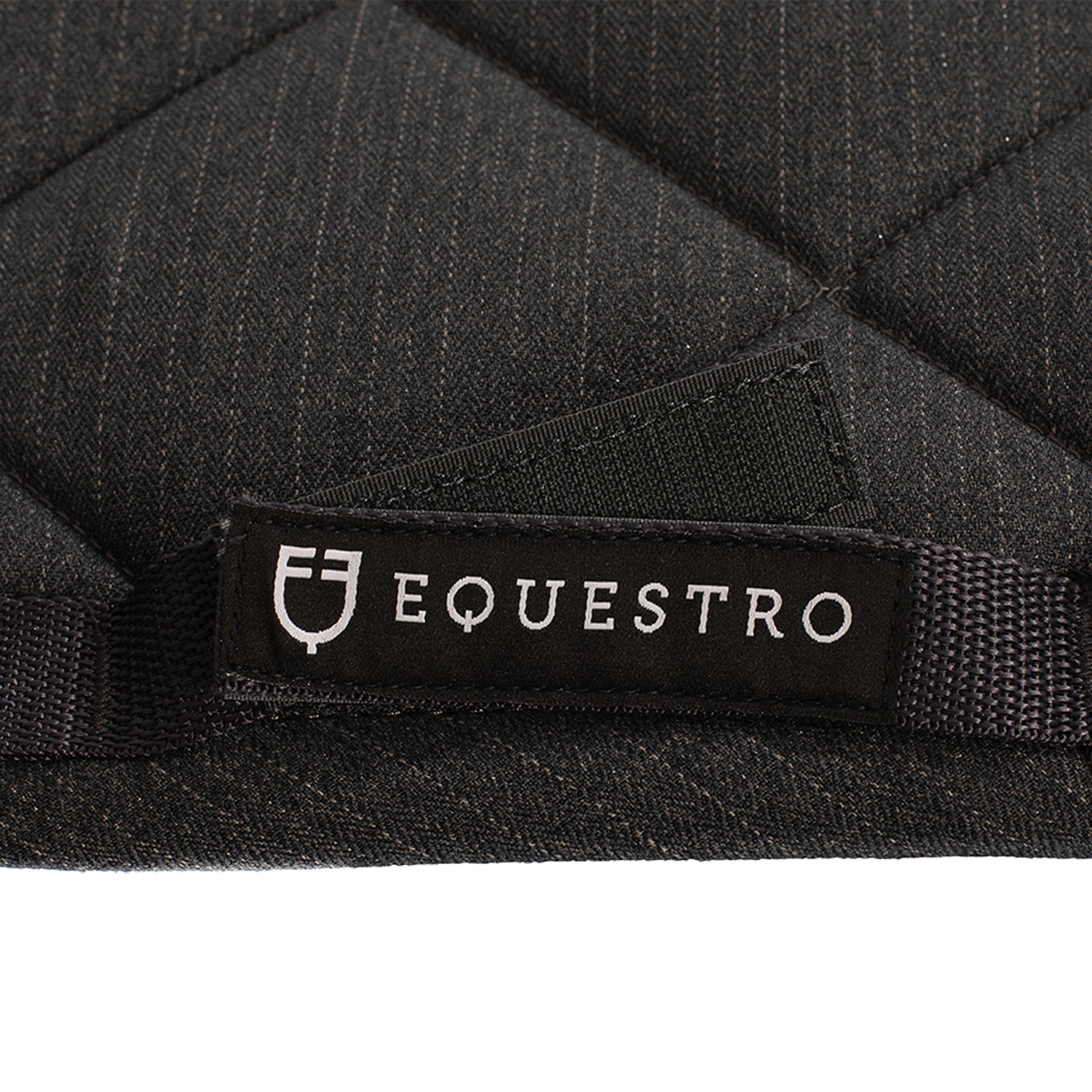 Equestro Sottosella da Salto in Cotone con Passamaneria e Logo