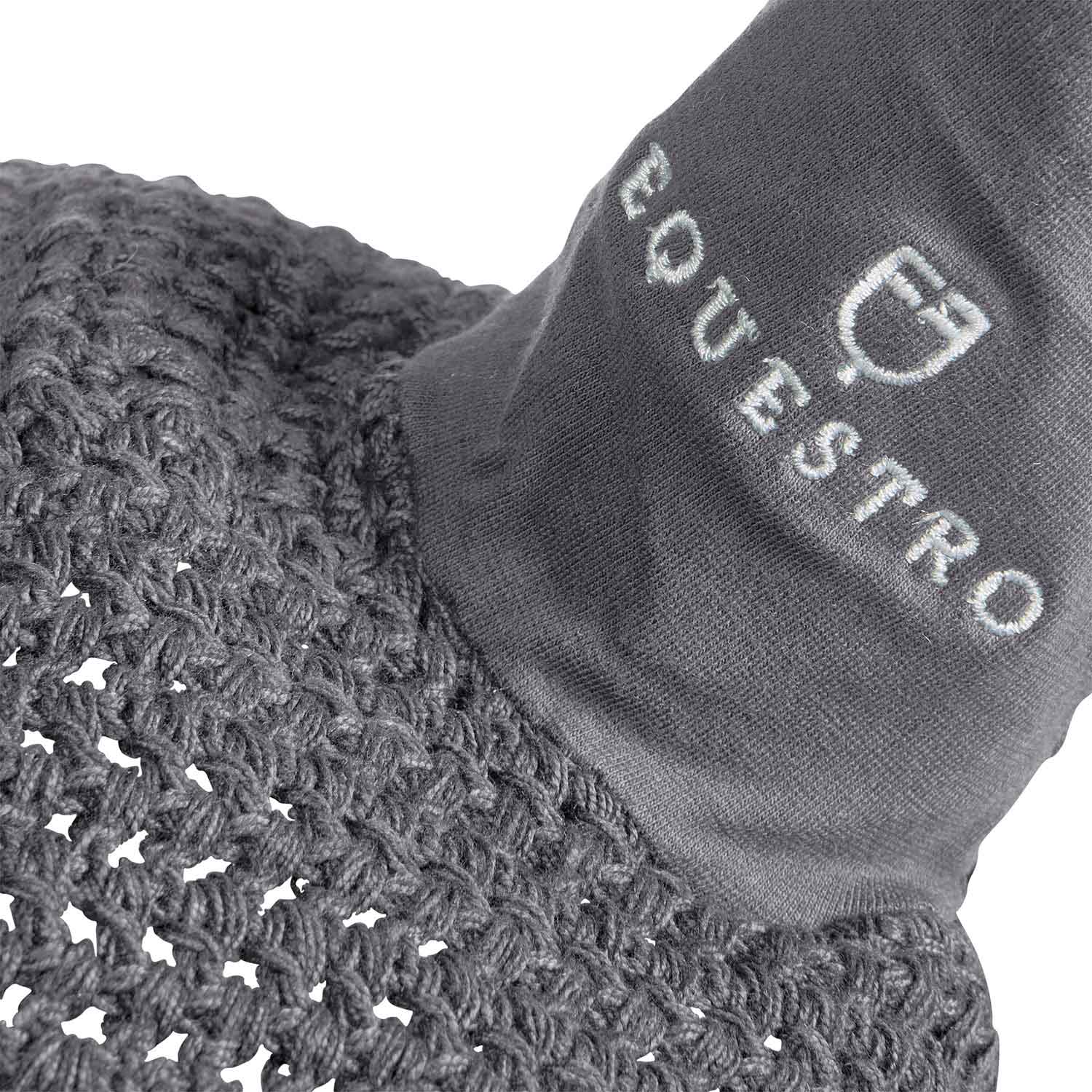 Equestro Cuffietta in Maglia con Aggancio Elastico per Cavallo